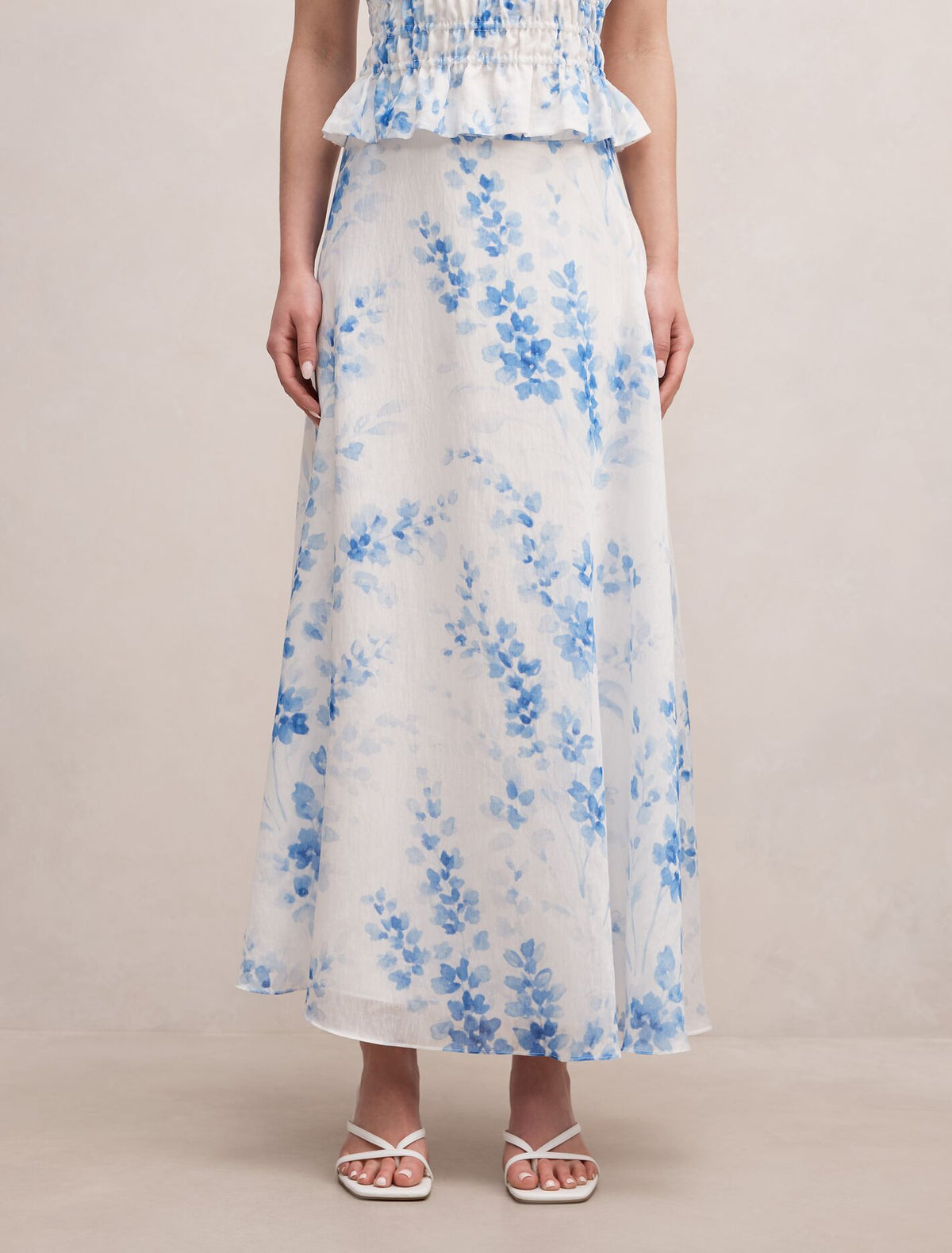 Maisie Circle Midi Skirt Suki Floral Co-Ord Forever New