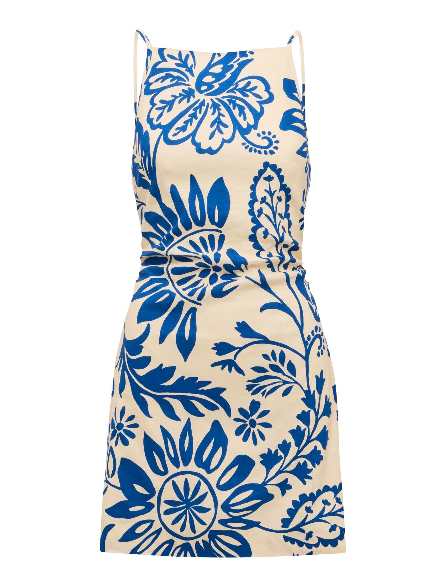 Letty Stretch Linen Mini Dress