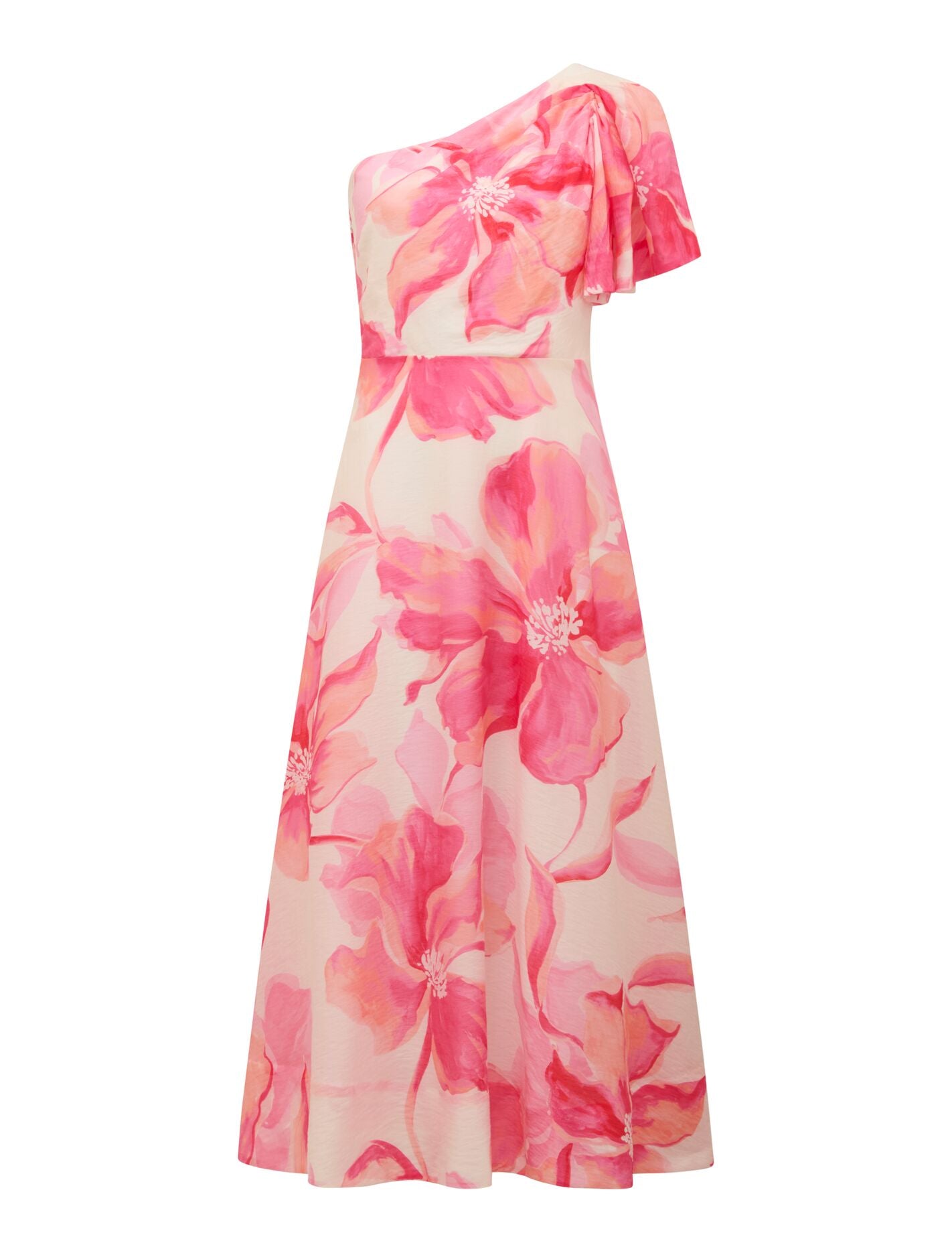 Mattea One Shoulder Midi Dress