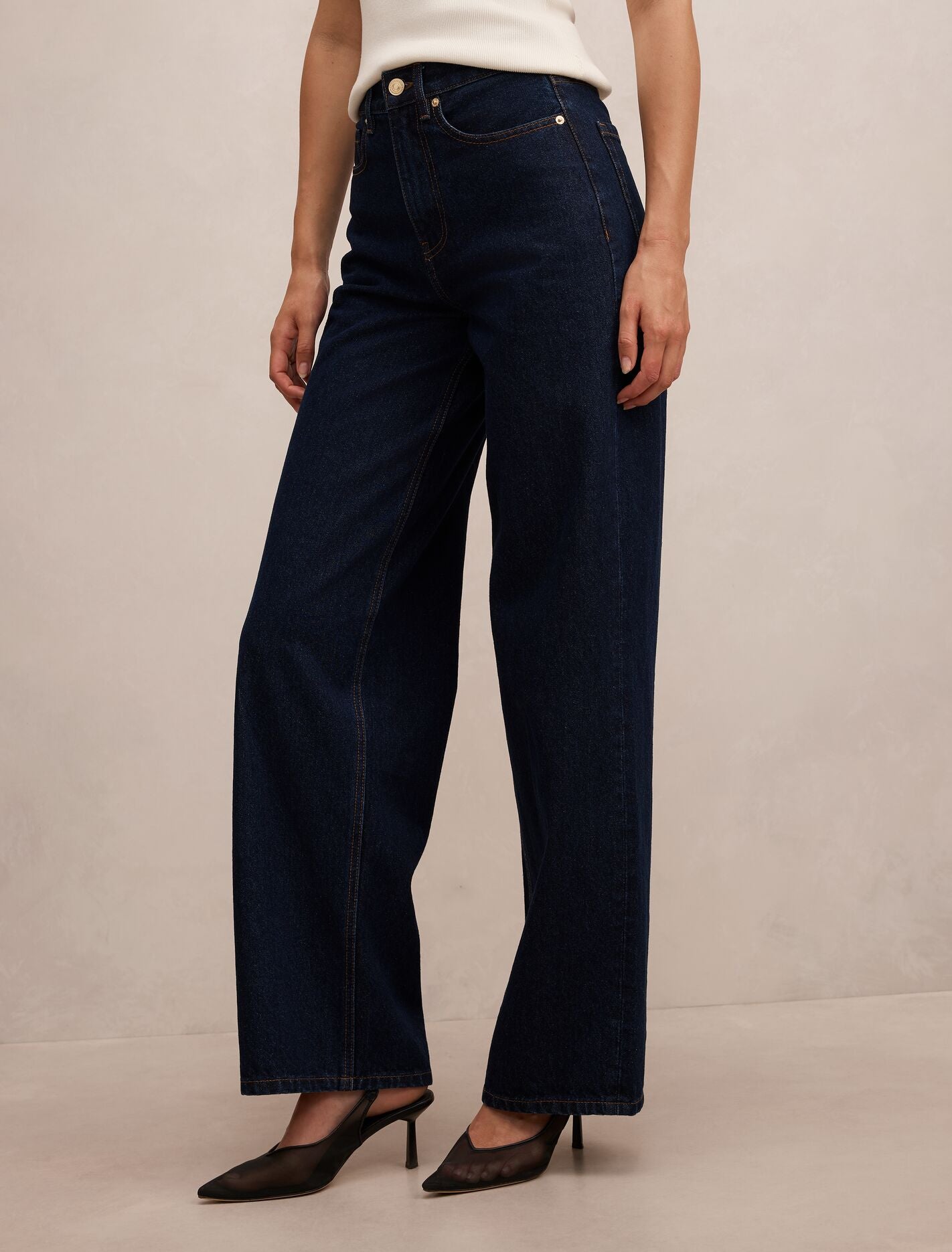 Yasmin Wide Leg Jeans Forever New