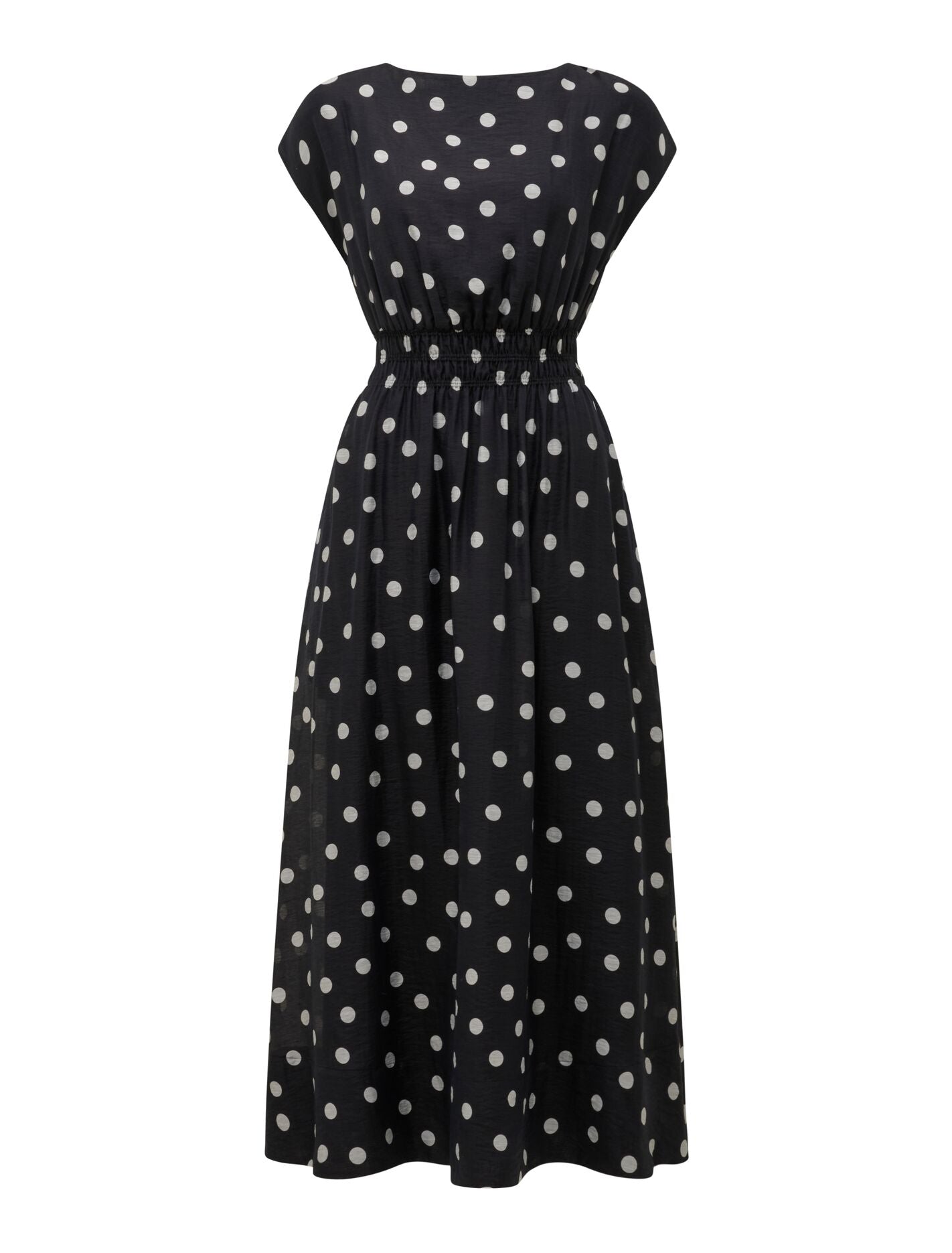 Callie Elastic Waist Midi Dress Forever New