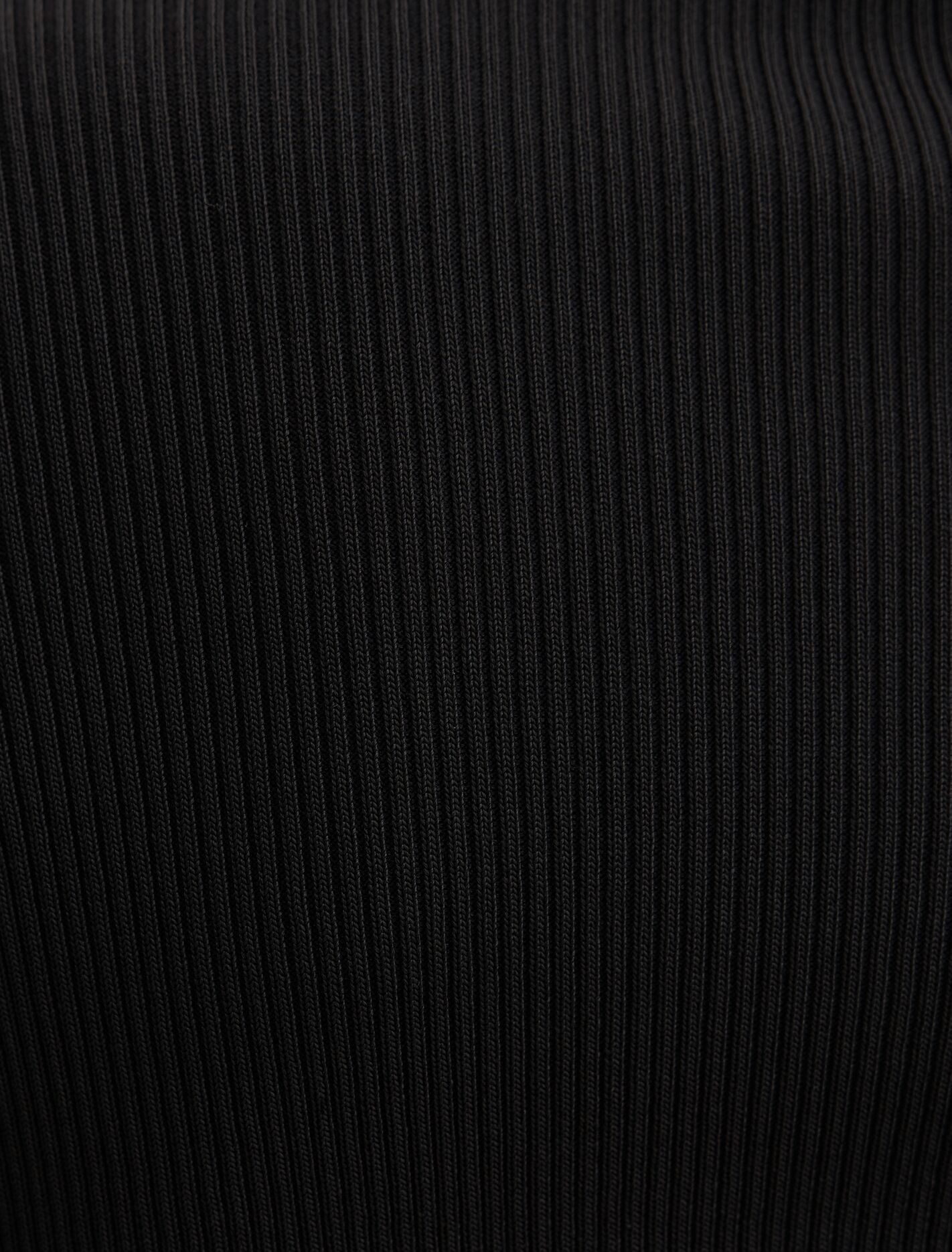 Selina Ribbed Knit Polo Top Forever New