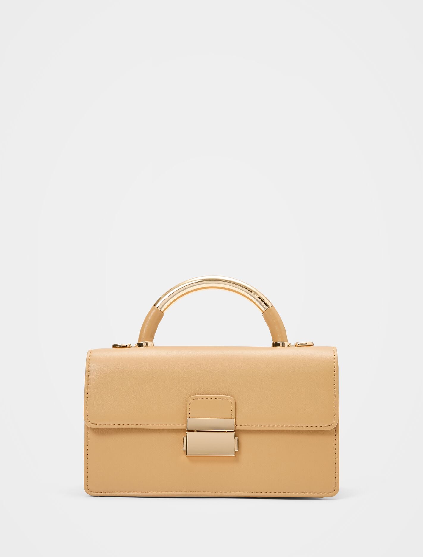 Kaylee Top Handle Mini Bag 0 Camel Forever New