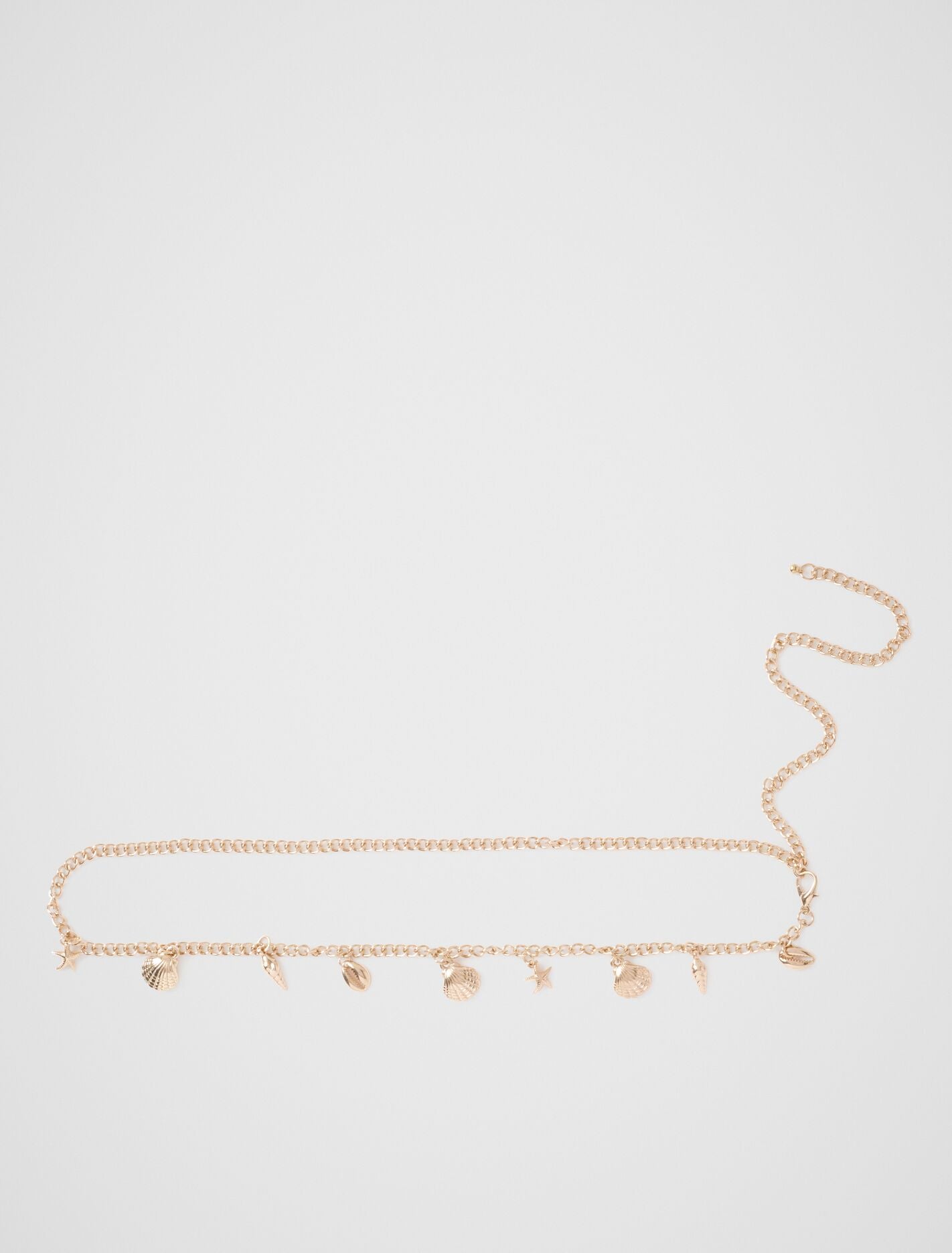 Charlie Shell Chain Belt 0 Gold Forever New