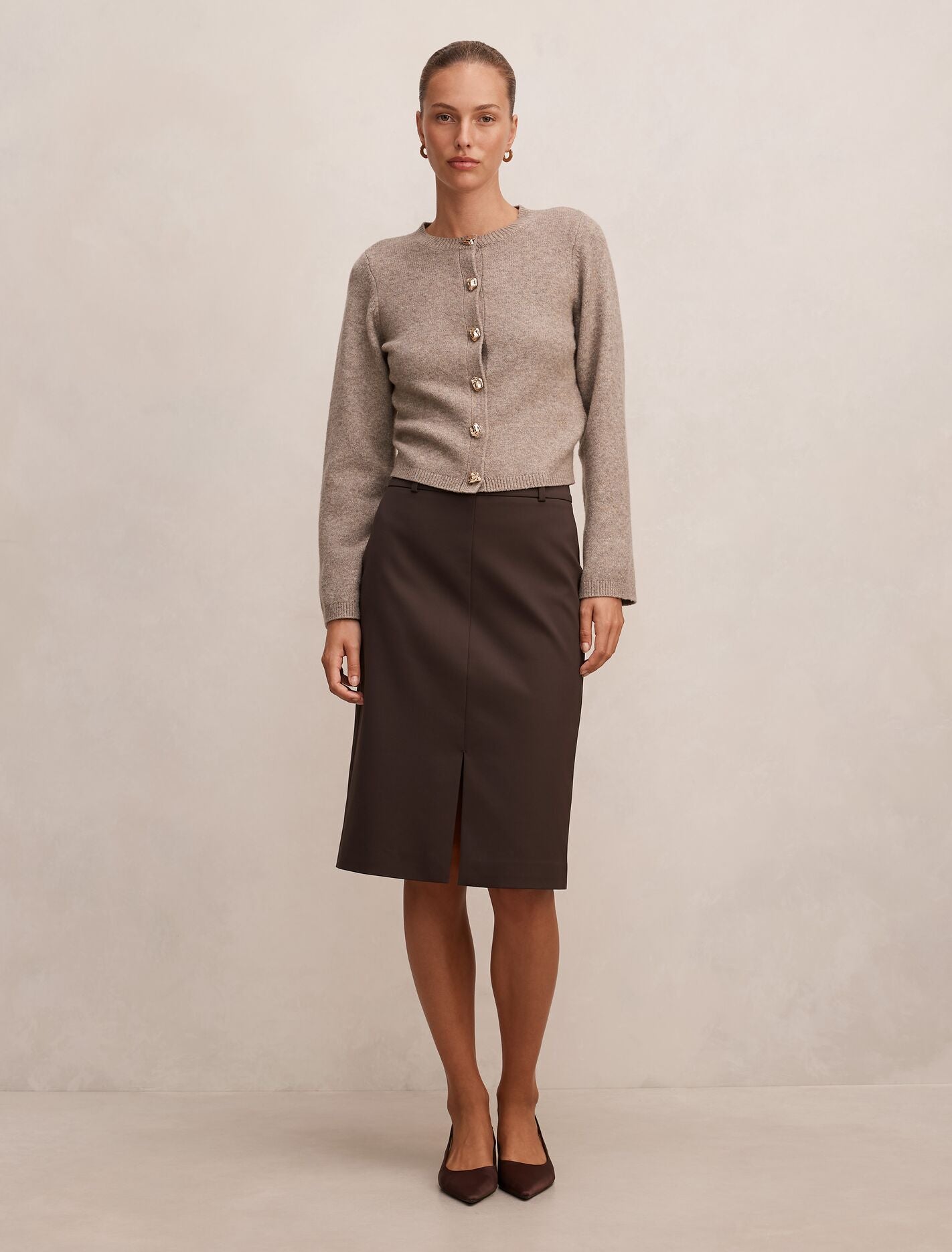 Lucy Belted Pencil Skirt Forever New