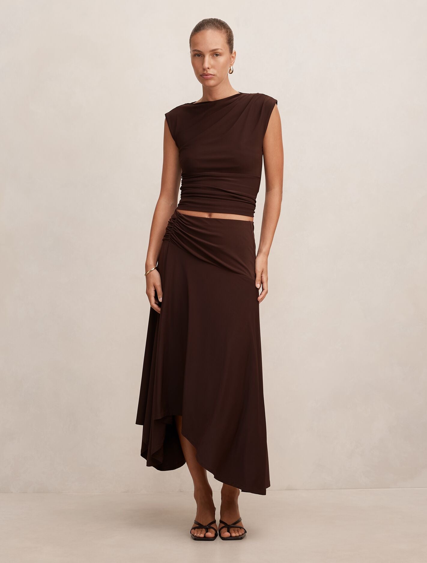 Ariel Godet Hanky Hem Skirt Forever New