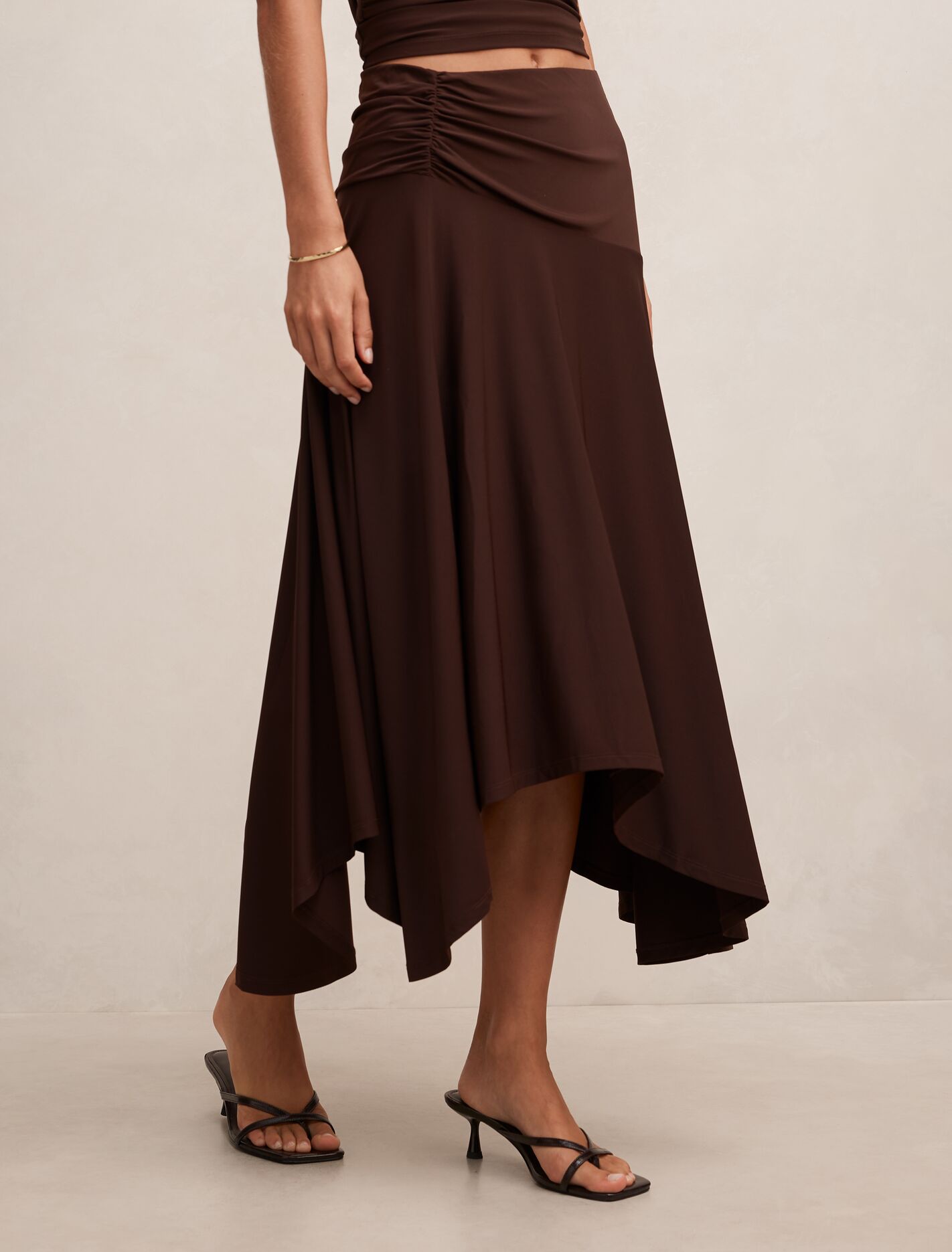 Ariel Godet Hanky Hem Skirt Forever New