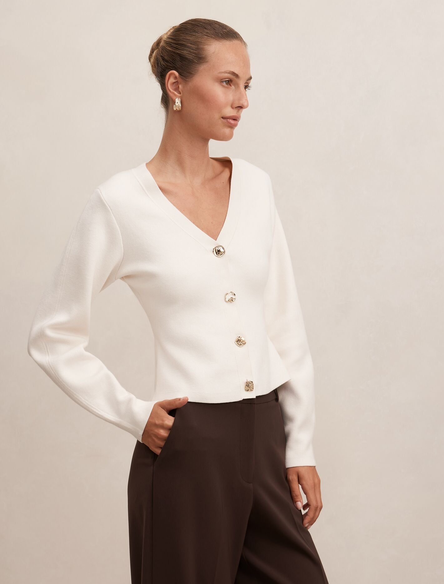 Arianna Sculpted Cardigan Forever New