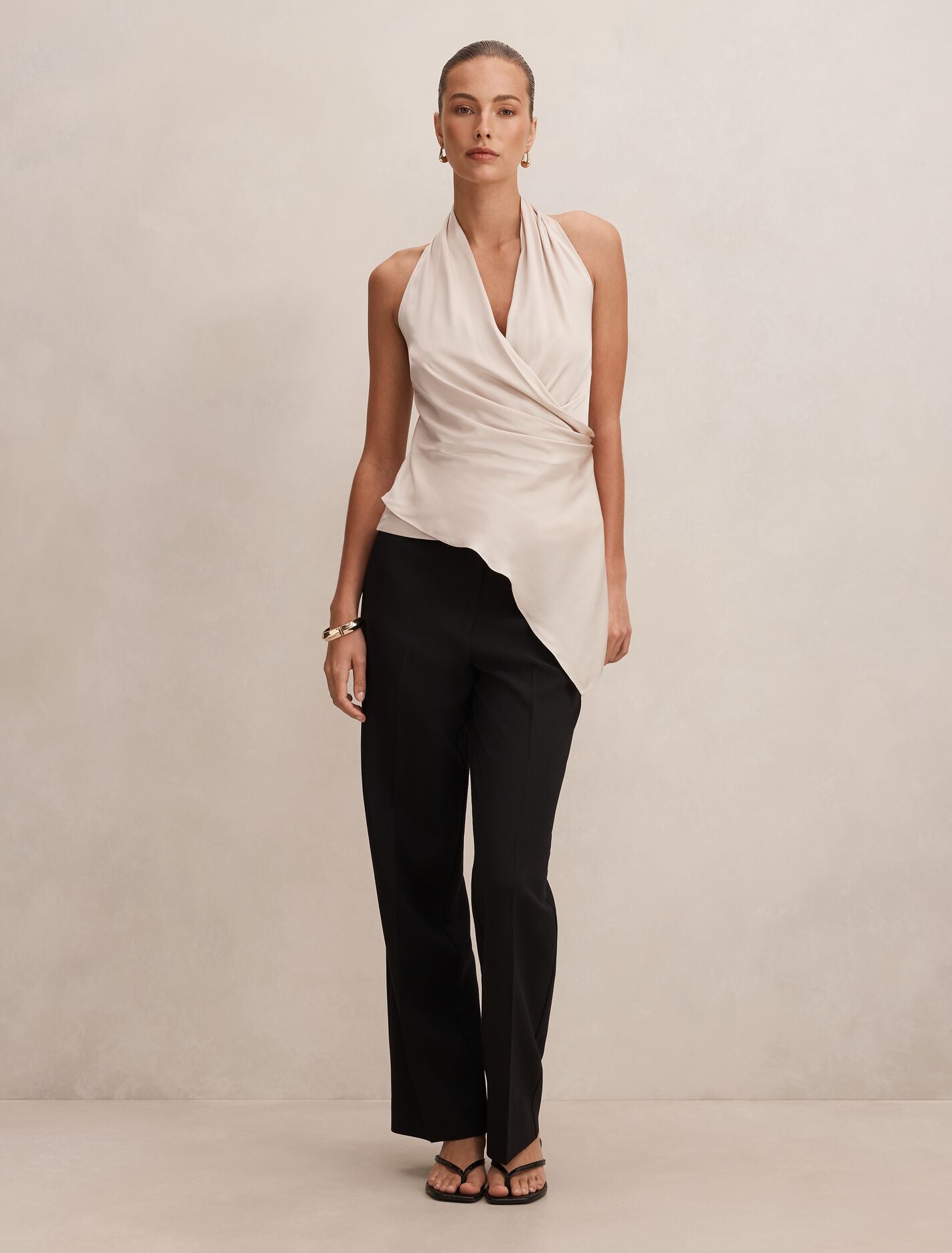 Isabella Drape Detail Top Forever New