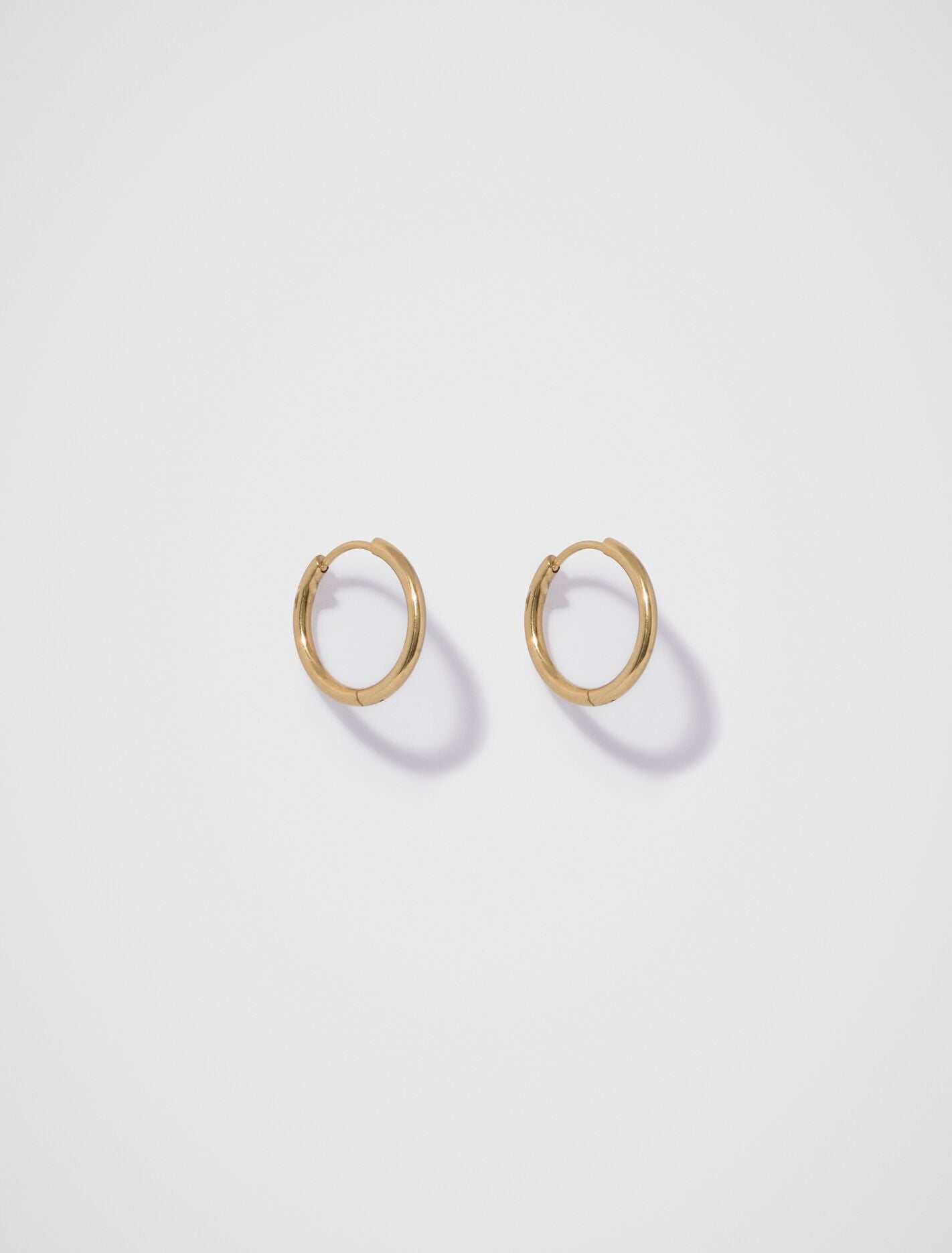 Mira Hoop Earrings 0 Gold Plated Forever New