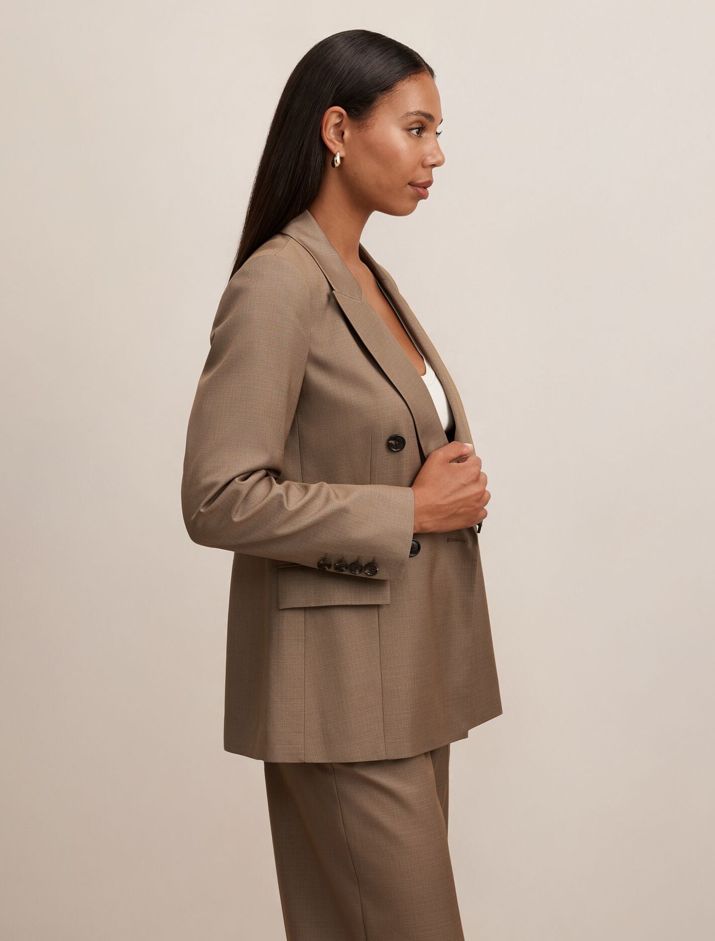 Harper Double Breasted Blazer Forever New