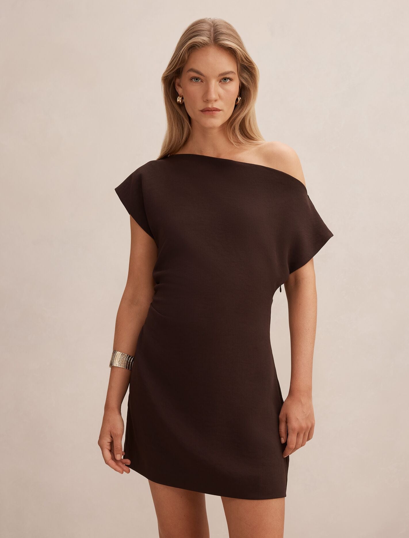 Danielle Asymmetrical Mini Dress
