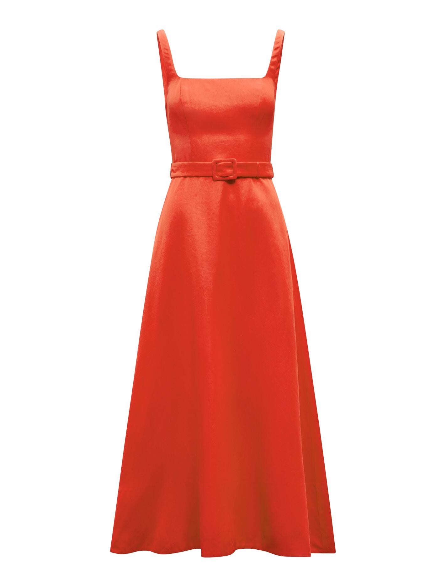 Hayden Square Neck Midi Dress Forever New