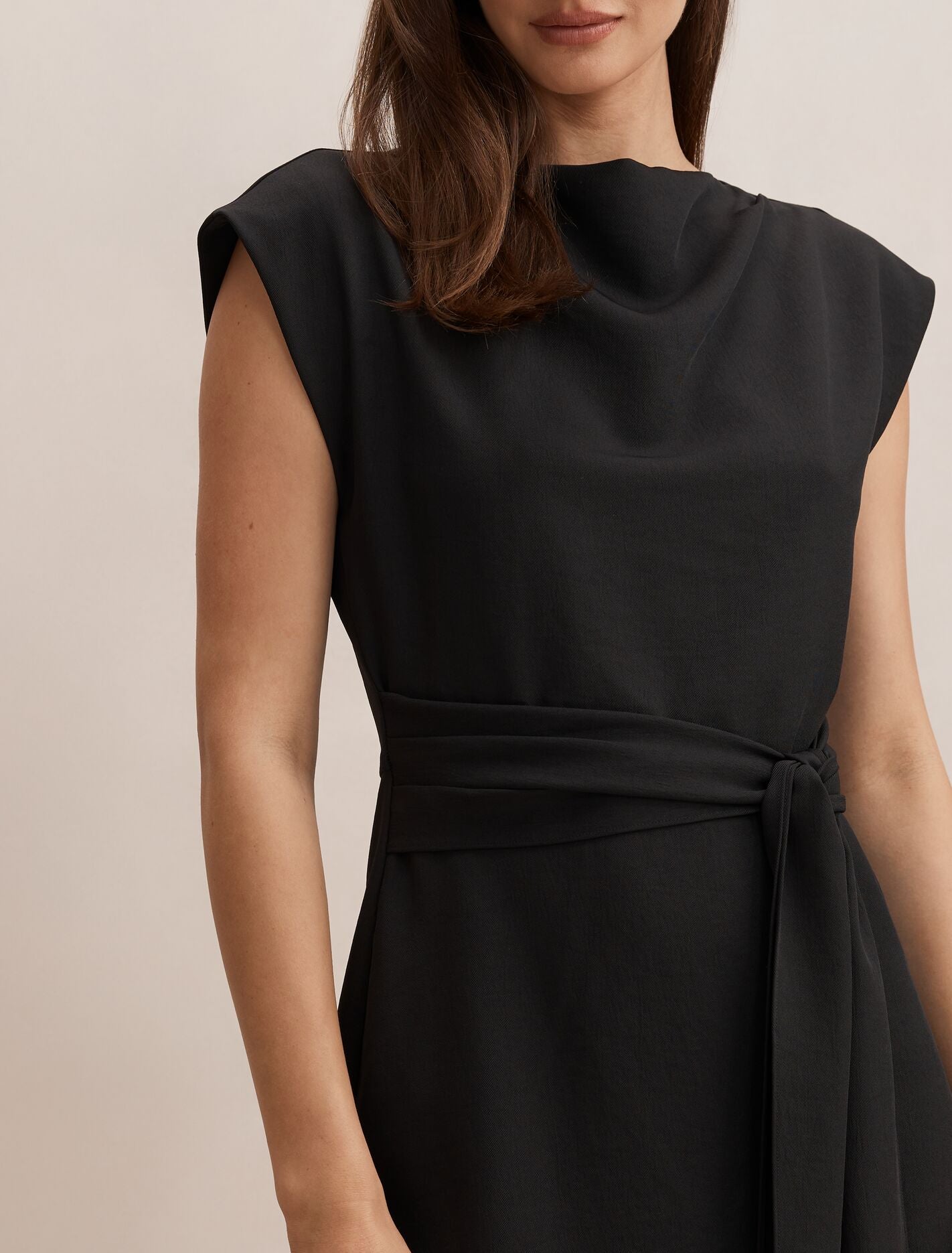 Peony Tie Front Mini Dress Forever New