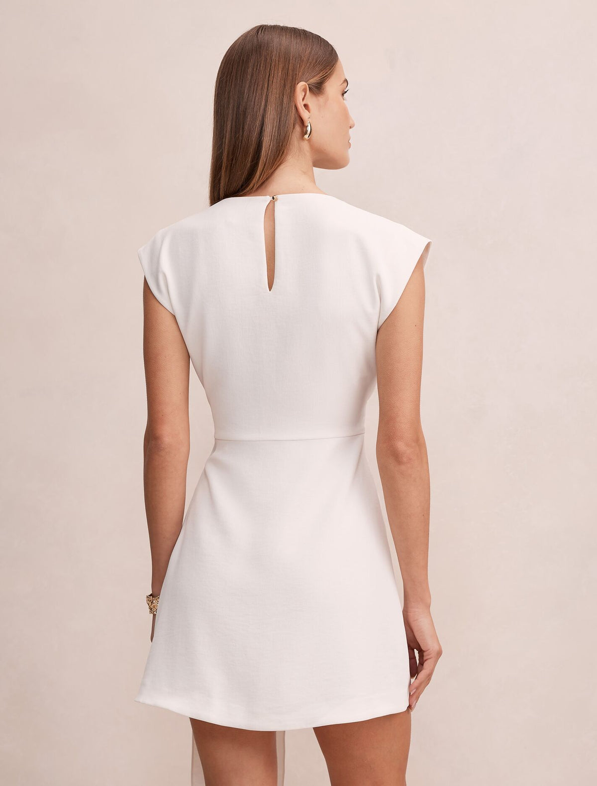 Peony Tie Front Mini Dress Forever New