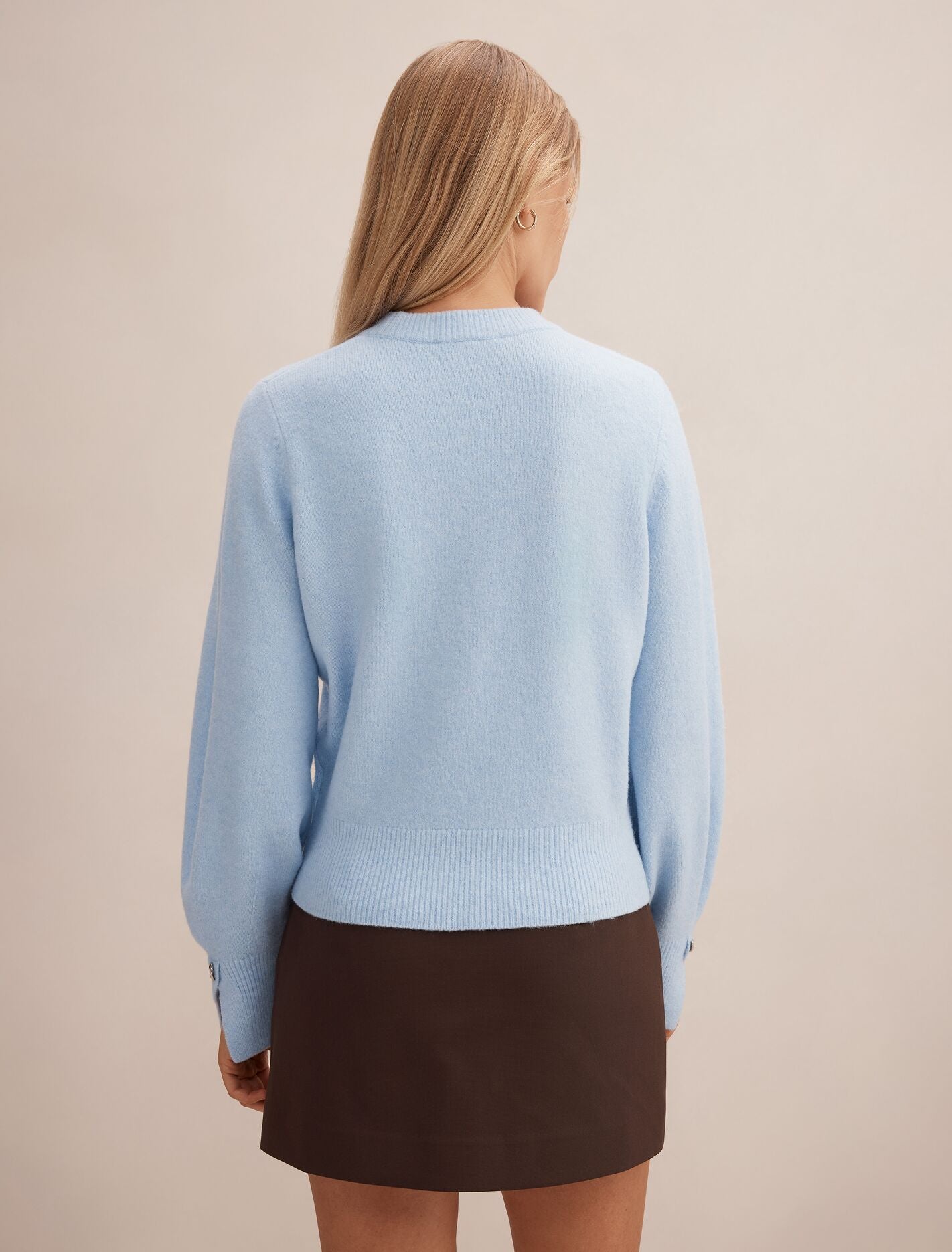 Ellie Cuff Detail Sweater Forever New