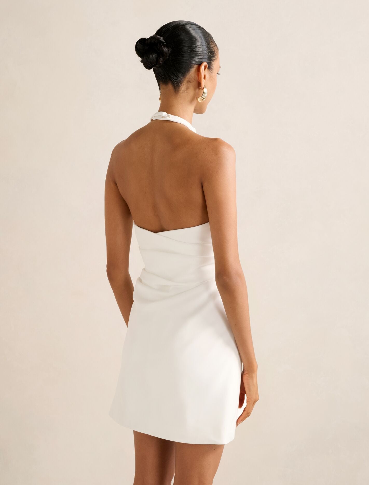 Tina Petite Halter Mini Dress Forever New