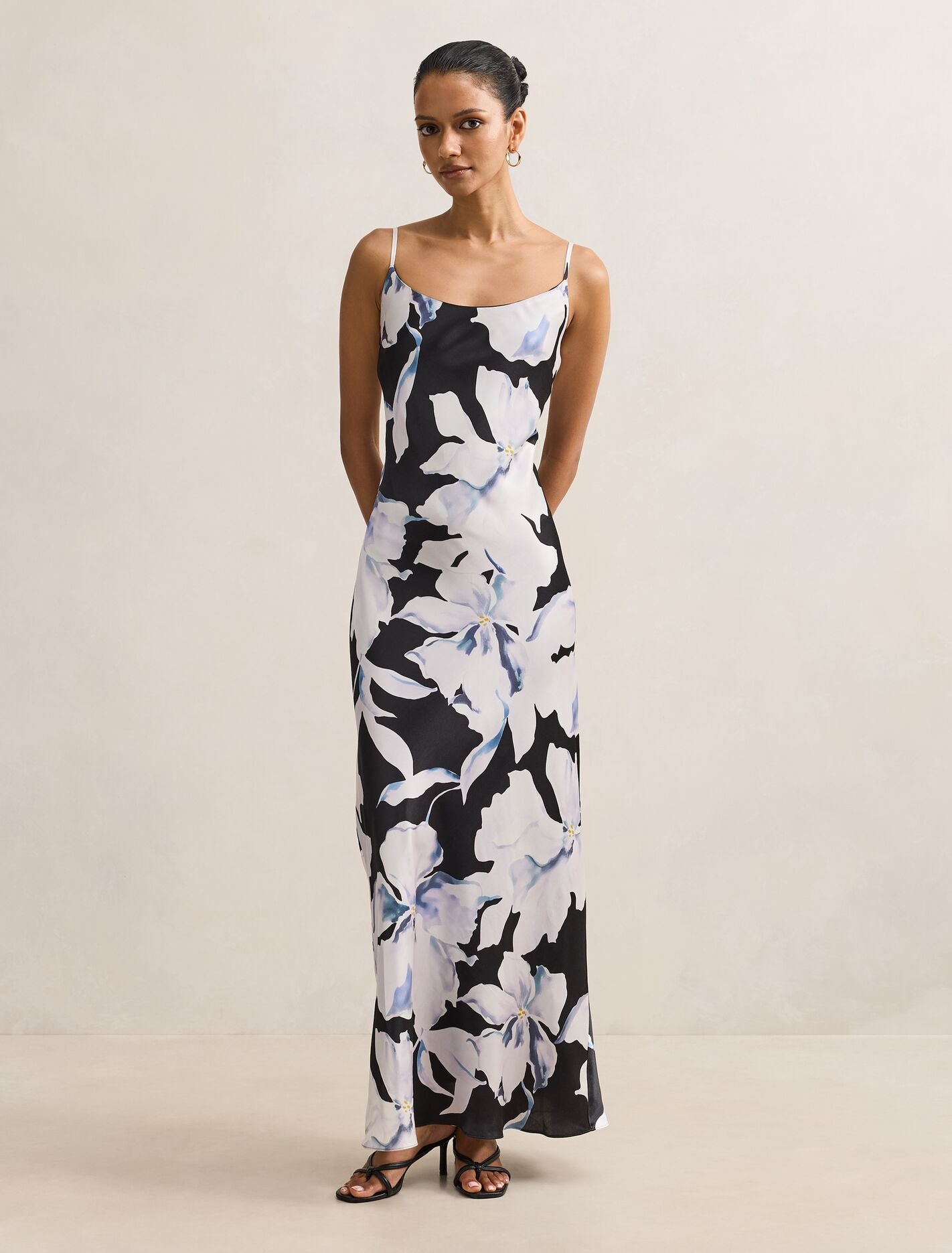 floral maxi dresses south africa Valentina Petite Strappy Slip Dress Floral