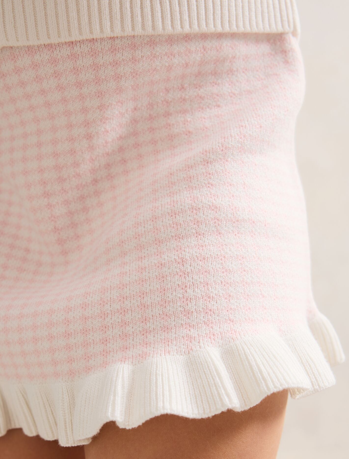 Blair Girls Houndstooth Frill Skirt Forever New