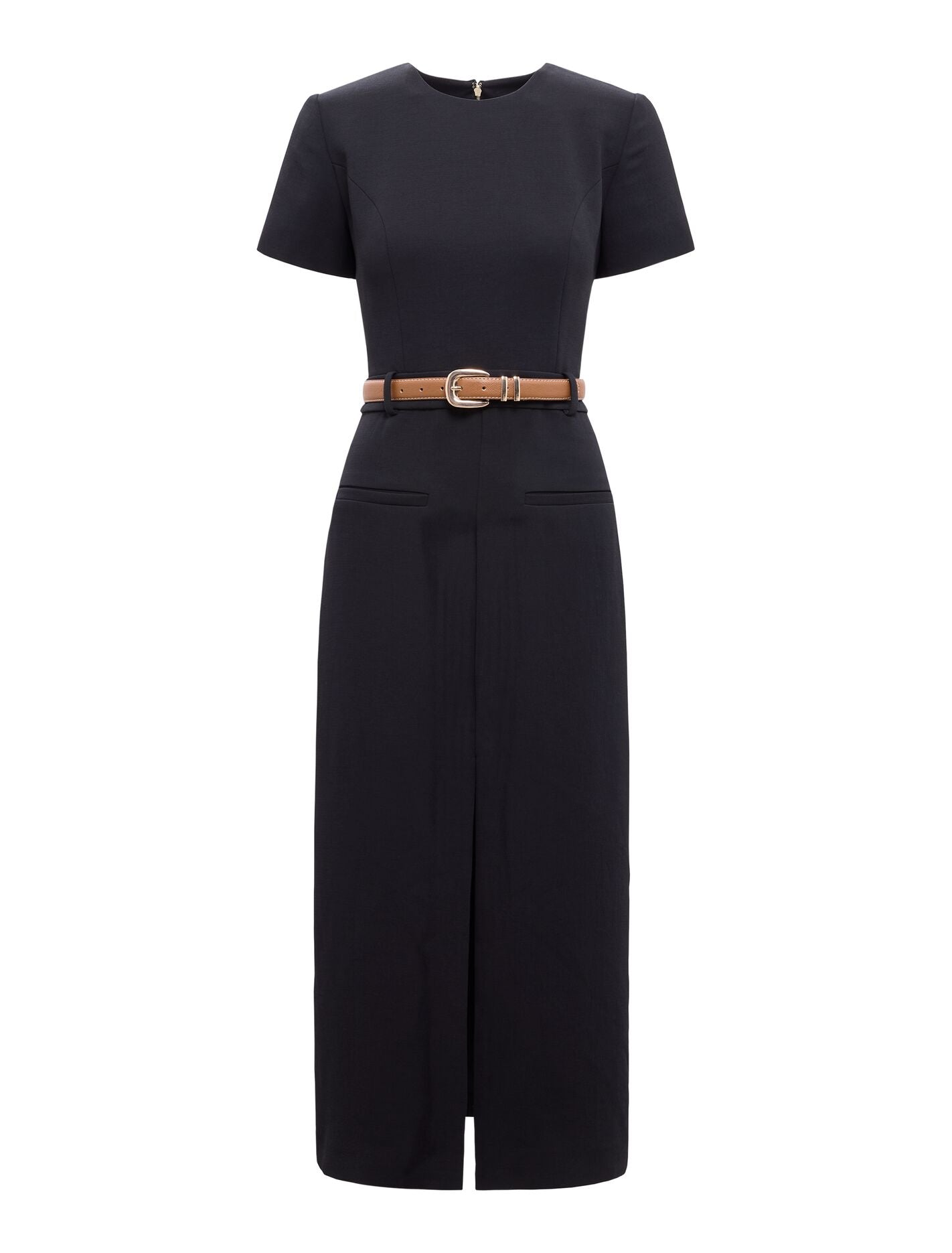 Bailee Belted Tailored Midi Dress Forever New