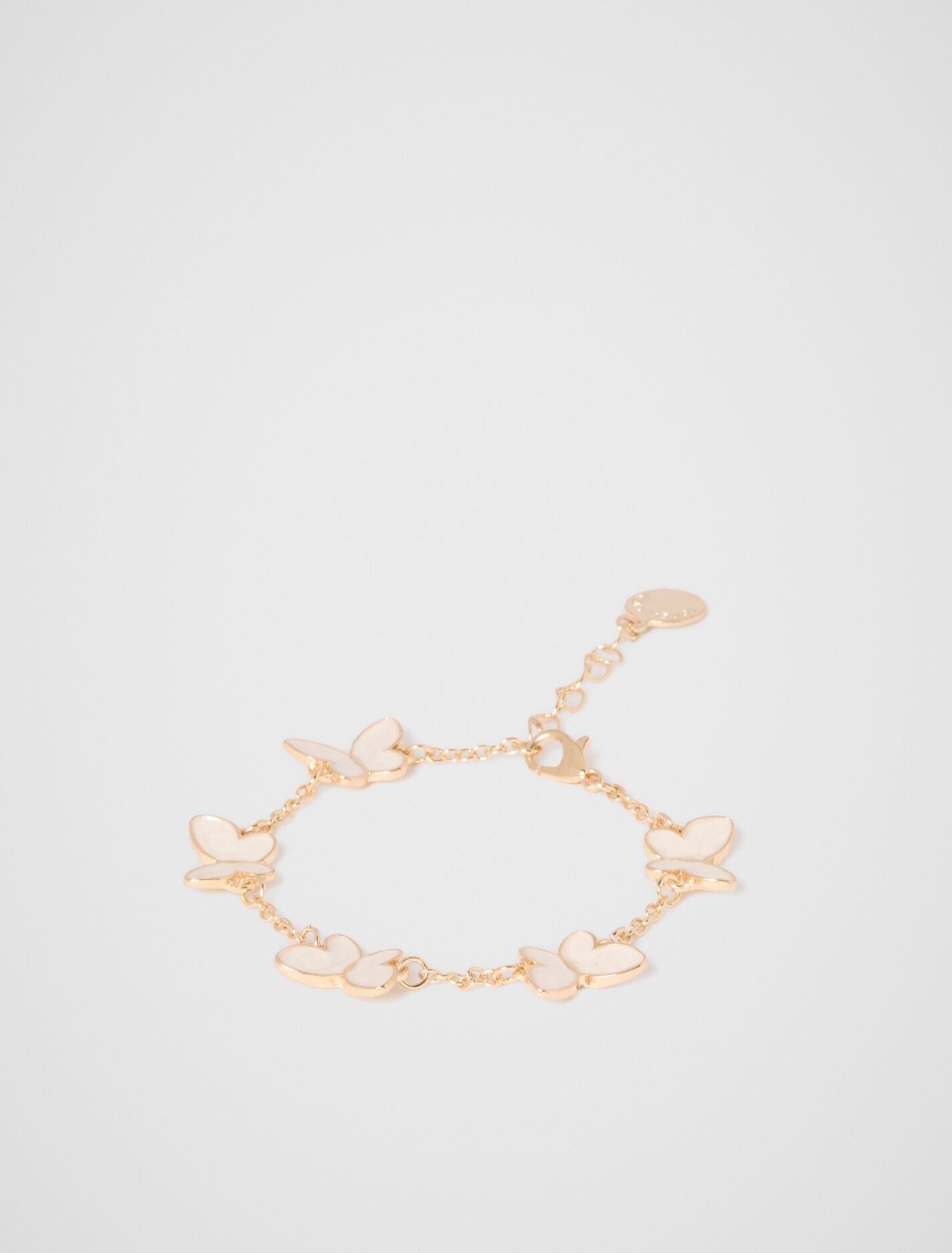 Betty Butterfly Bracelet 0 Ivory Gold Forever New