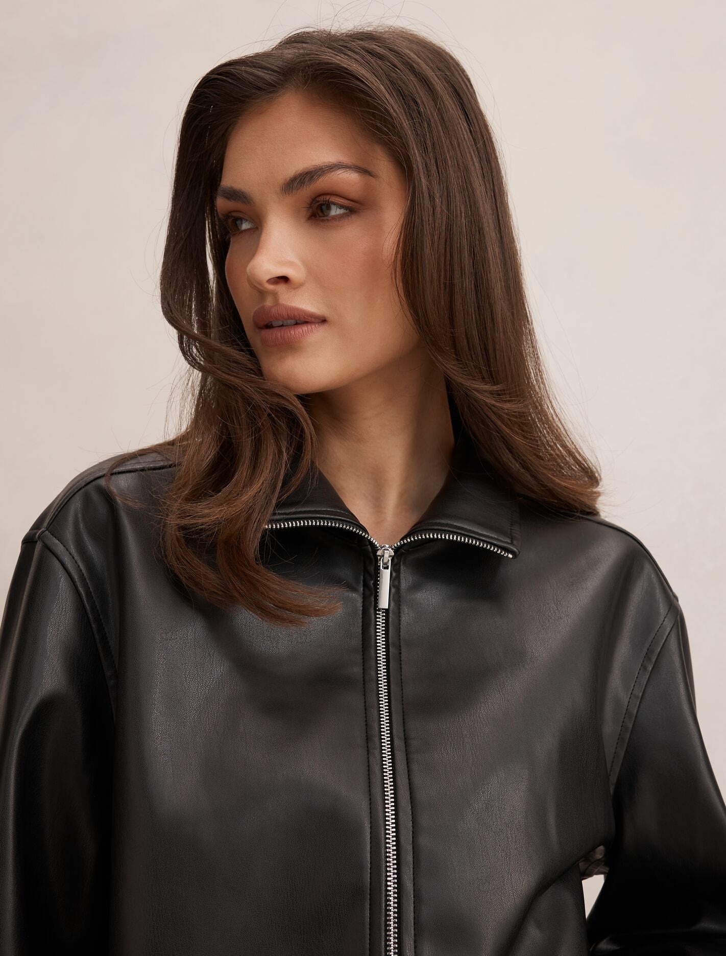 Julia Pu Funnel Neck Jacket Forever New