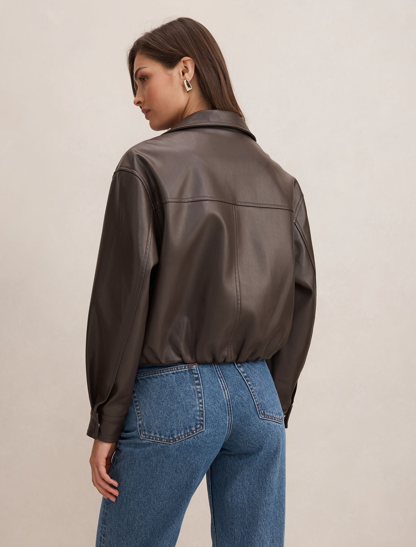 Julia Pu Funnel Neck Jacket Forever New