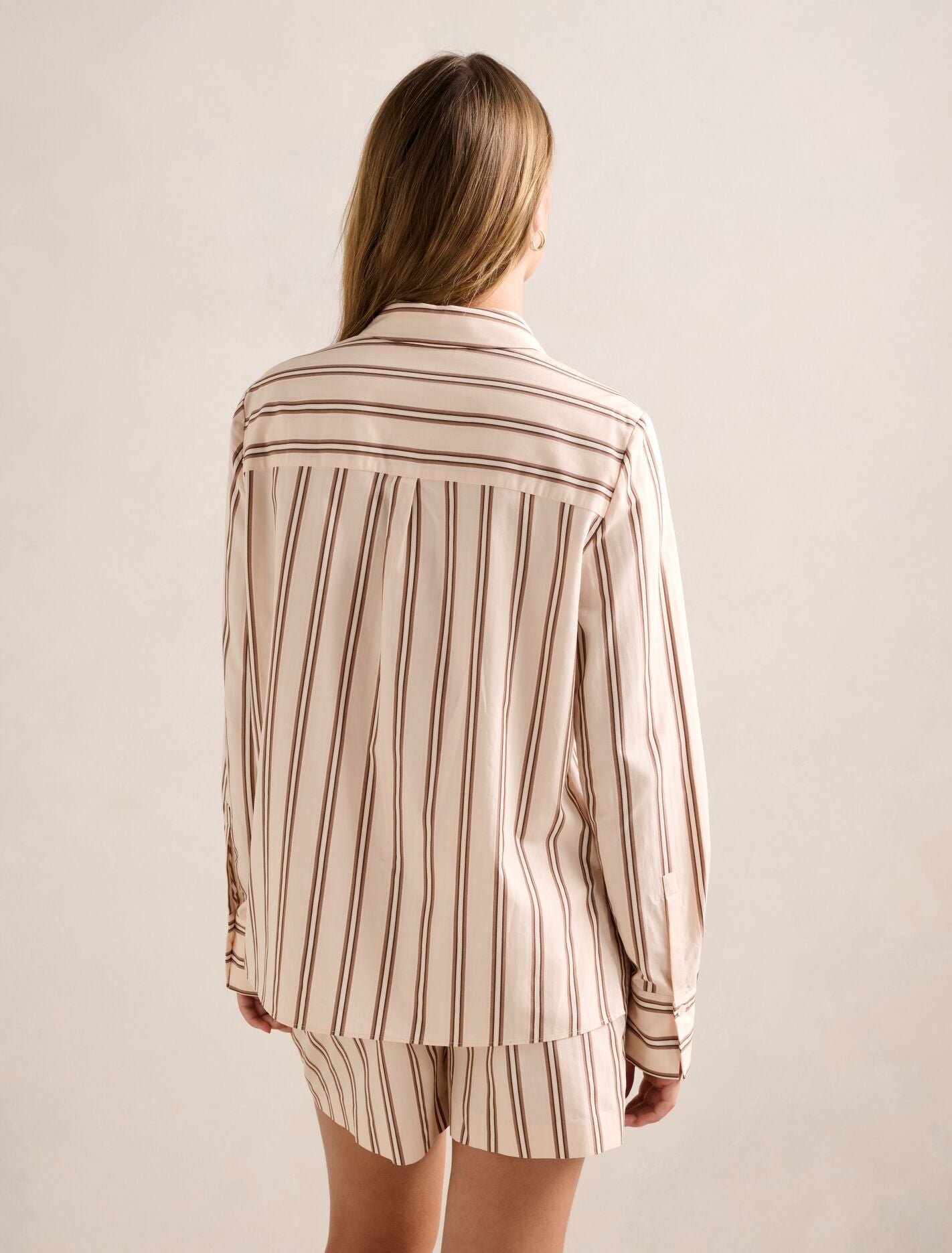 Raven Striped Cotton Shirt Forever New
