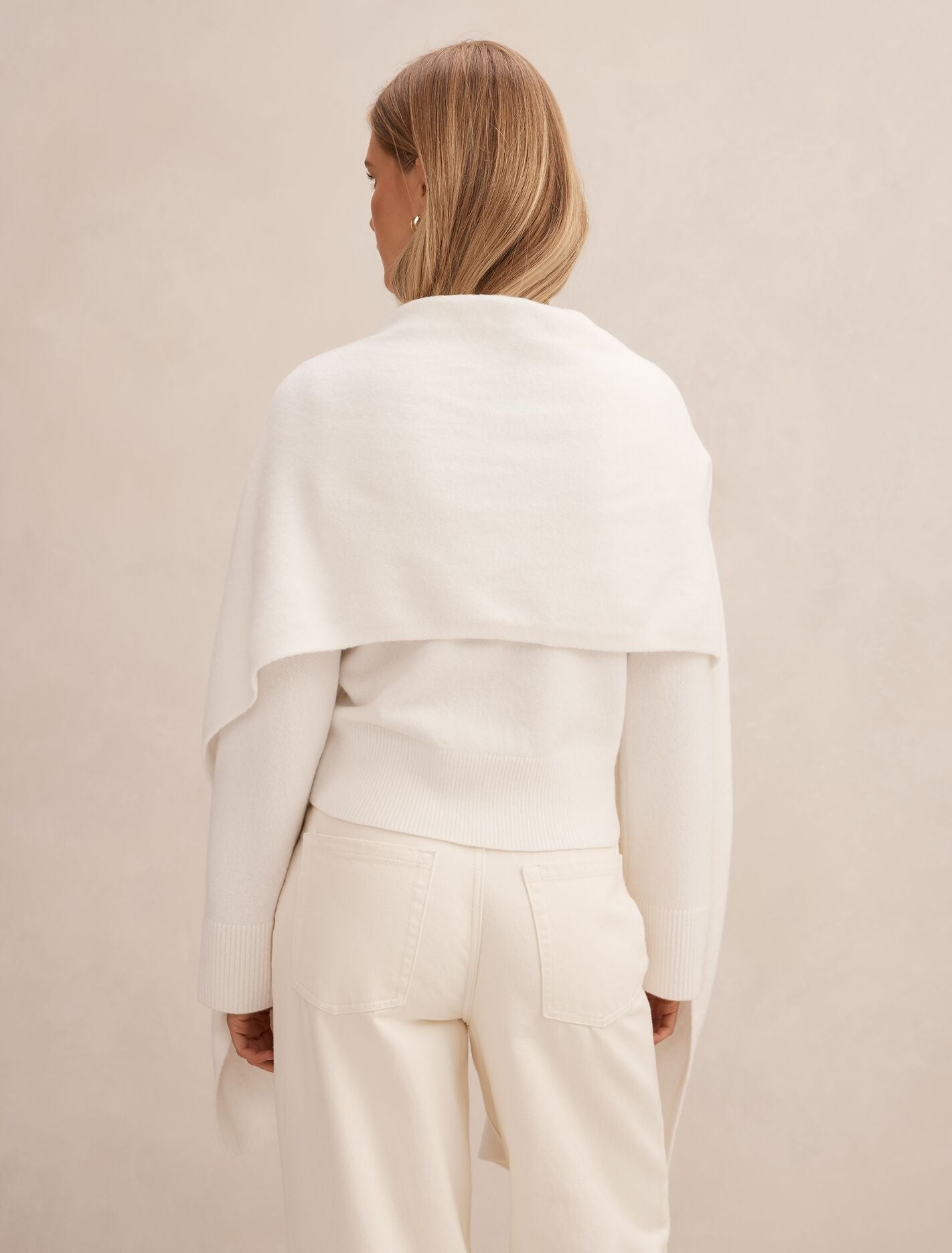 Melody Scarf Detail Sweater Forever New