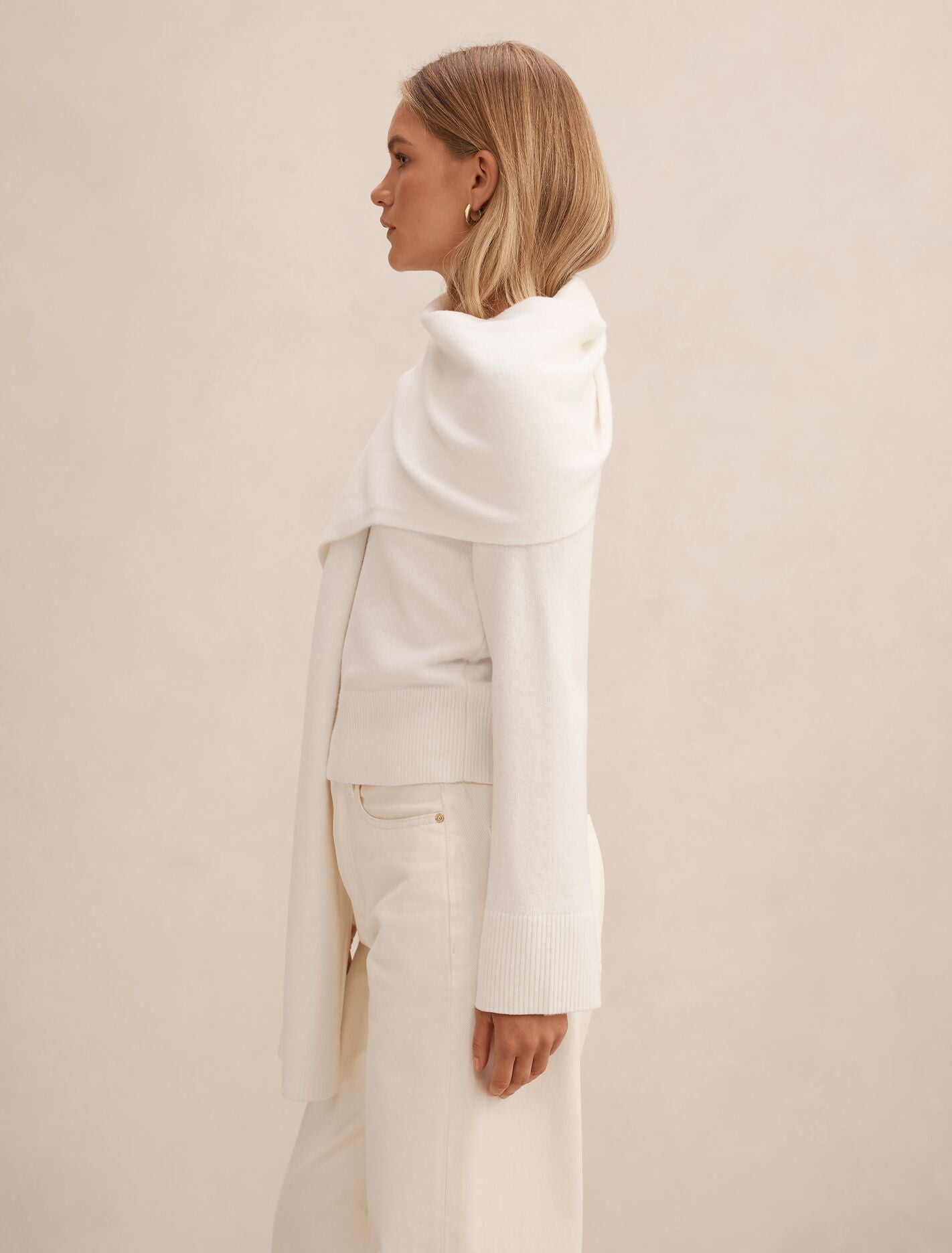 Melody Scarf Detail Sweater Forever New