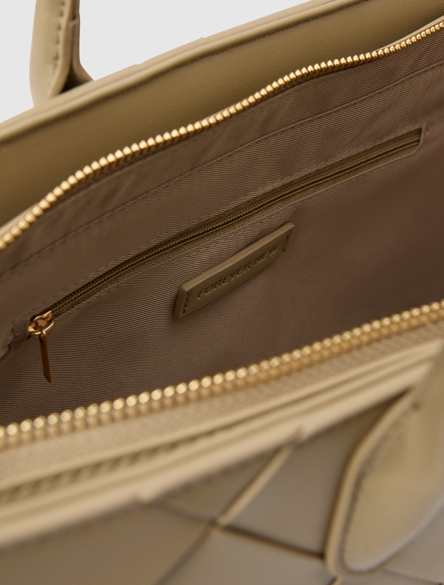 Amaya Weave Metal Handle Bag Forever New