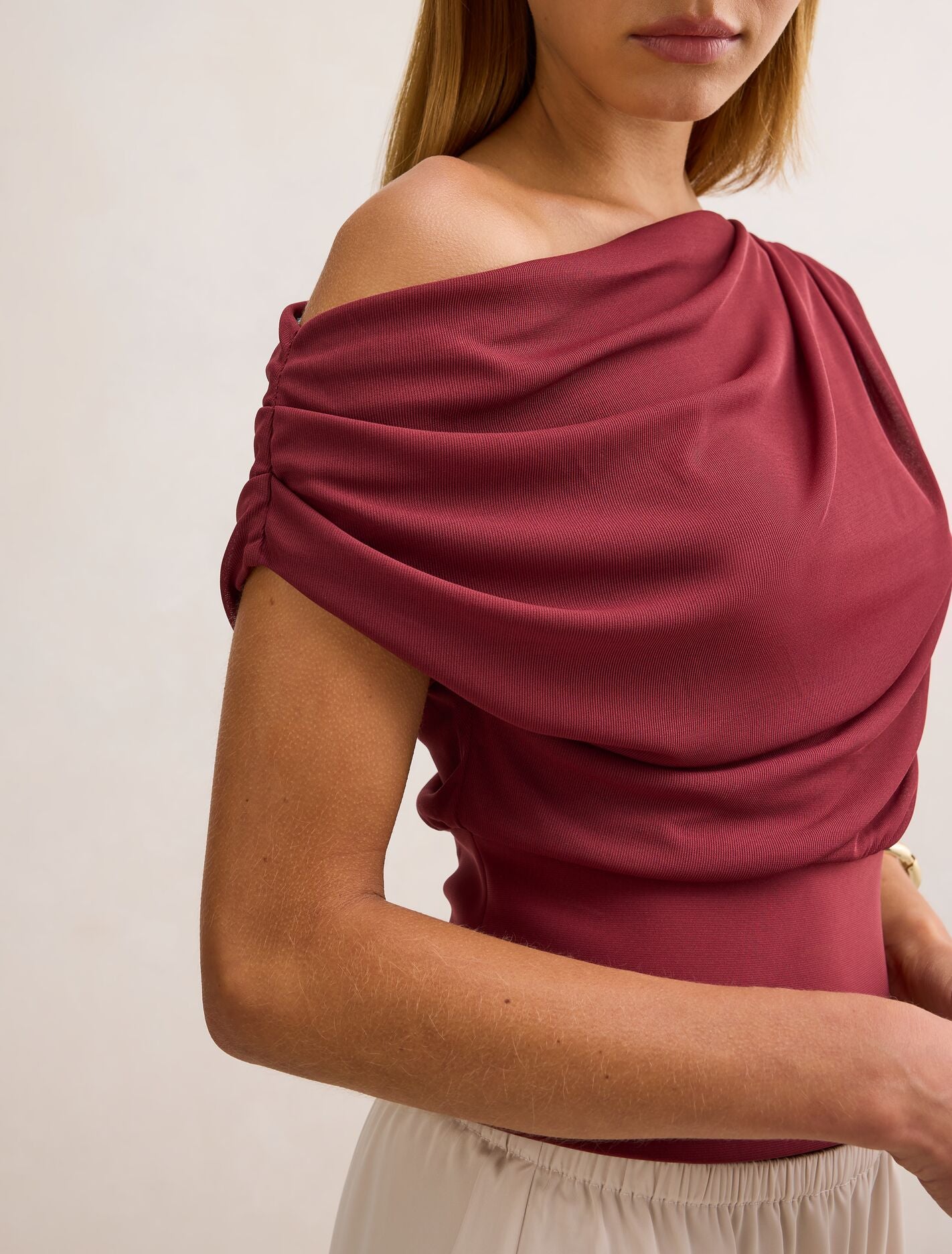 Kenna Tipped Mesh Top Forever New