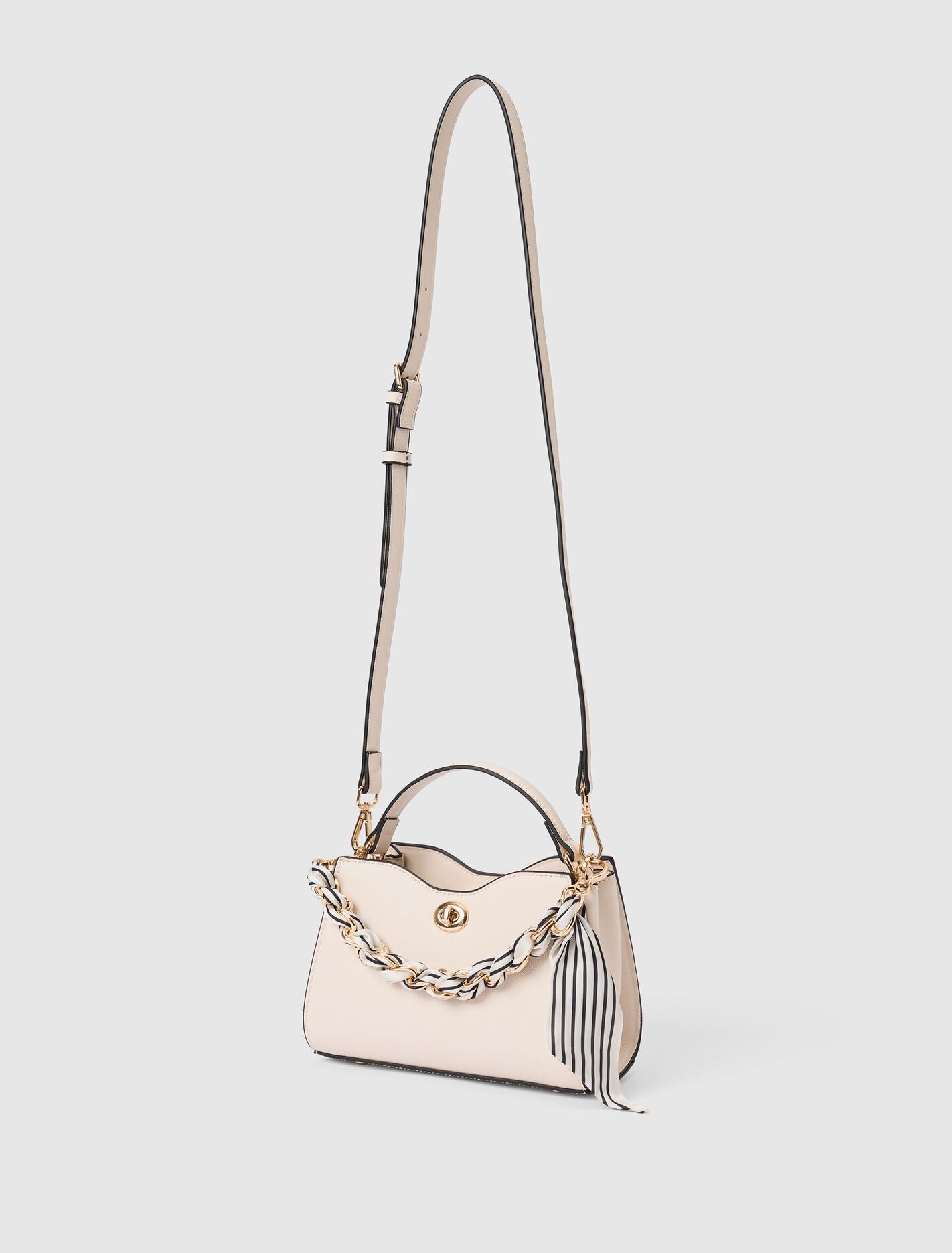 Victoria Scarf Lock Top Handle Bag Forever New