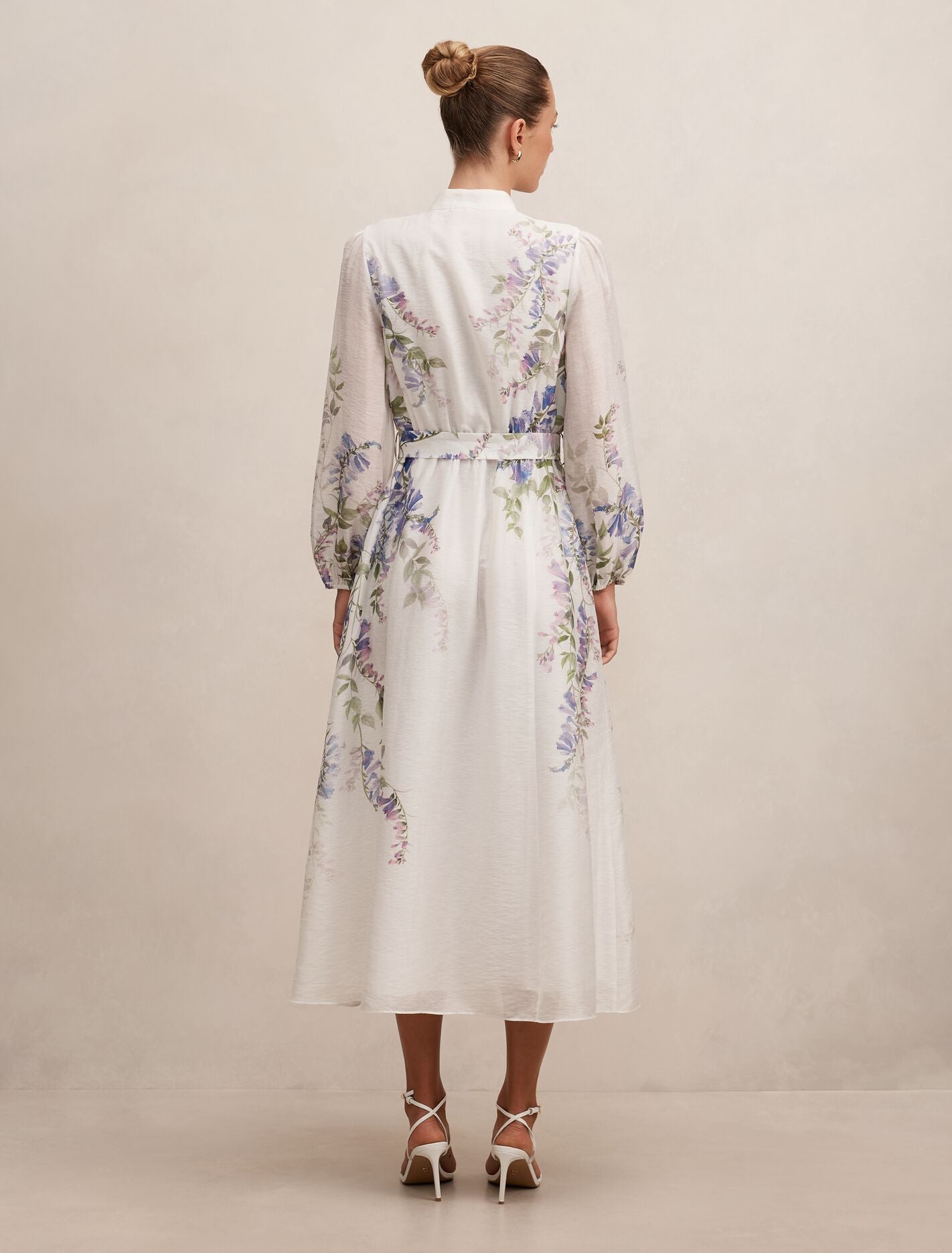 Sheridan Placement Print Midi Dress Forever New