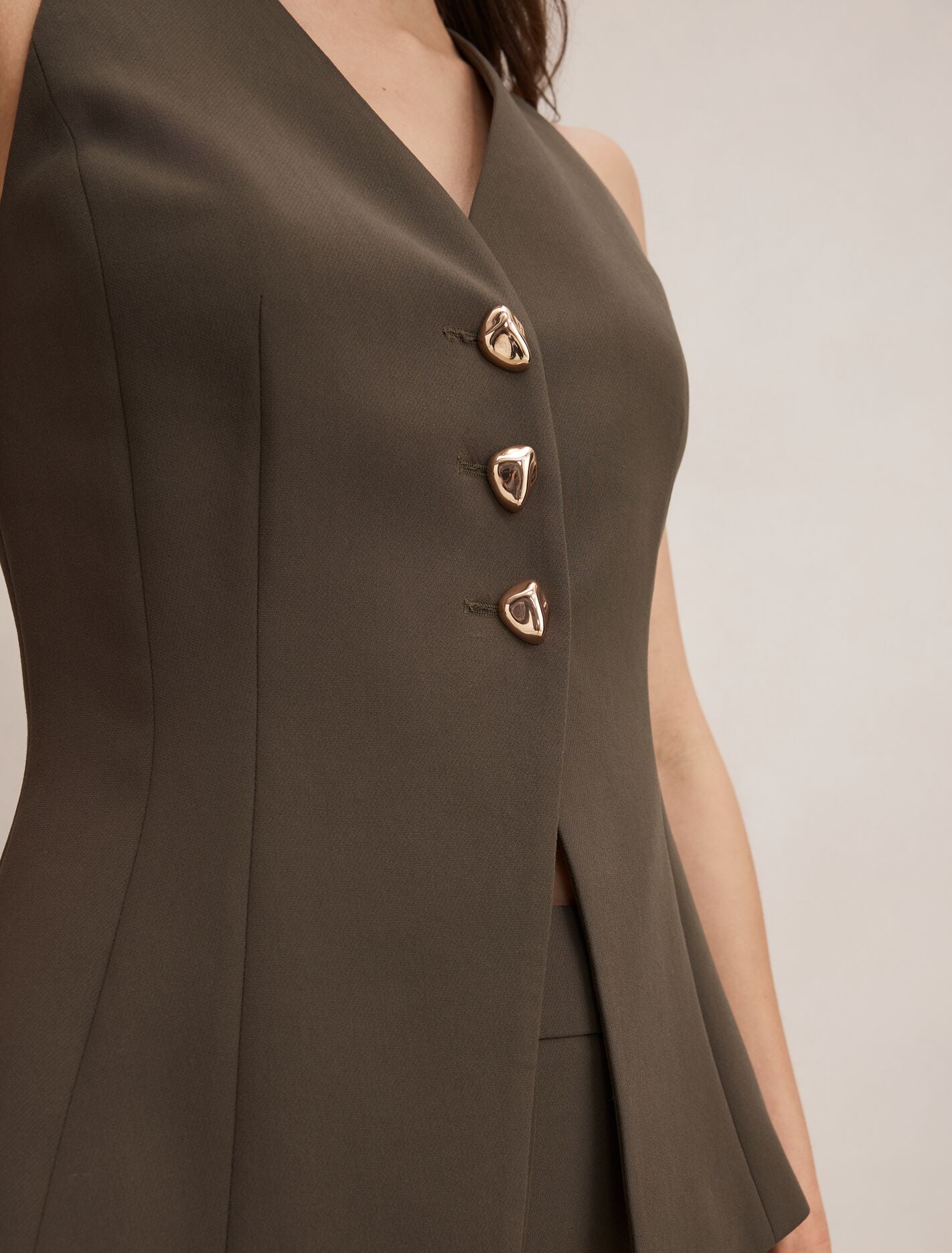 Larissa Long Waistcoat Forever New