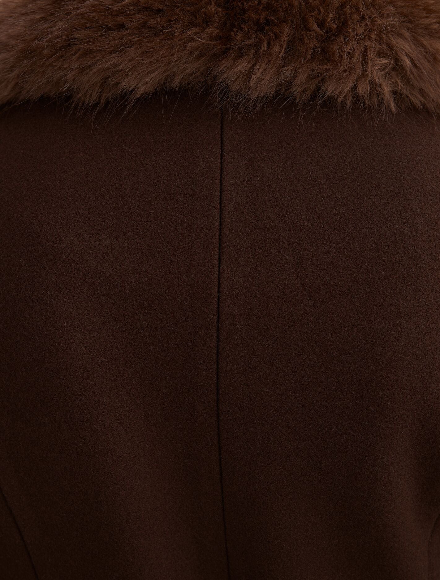 Shelby Faux Fur Collar Coat Forever New