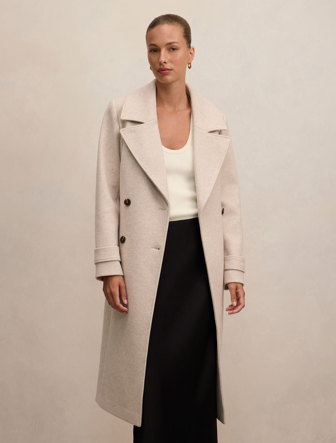 Sandy Belted Coat Forever New