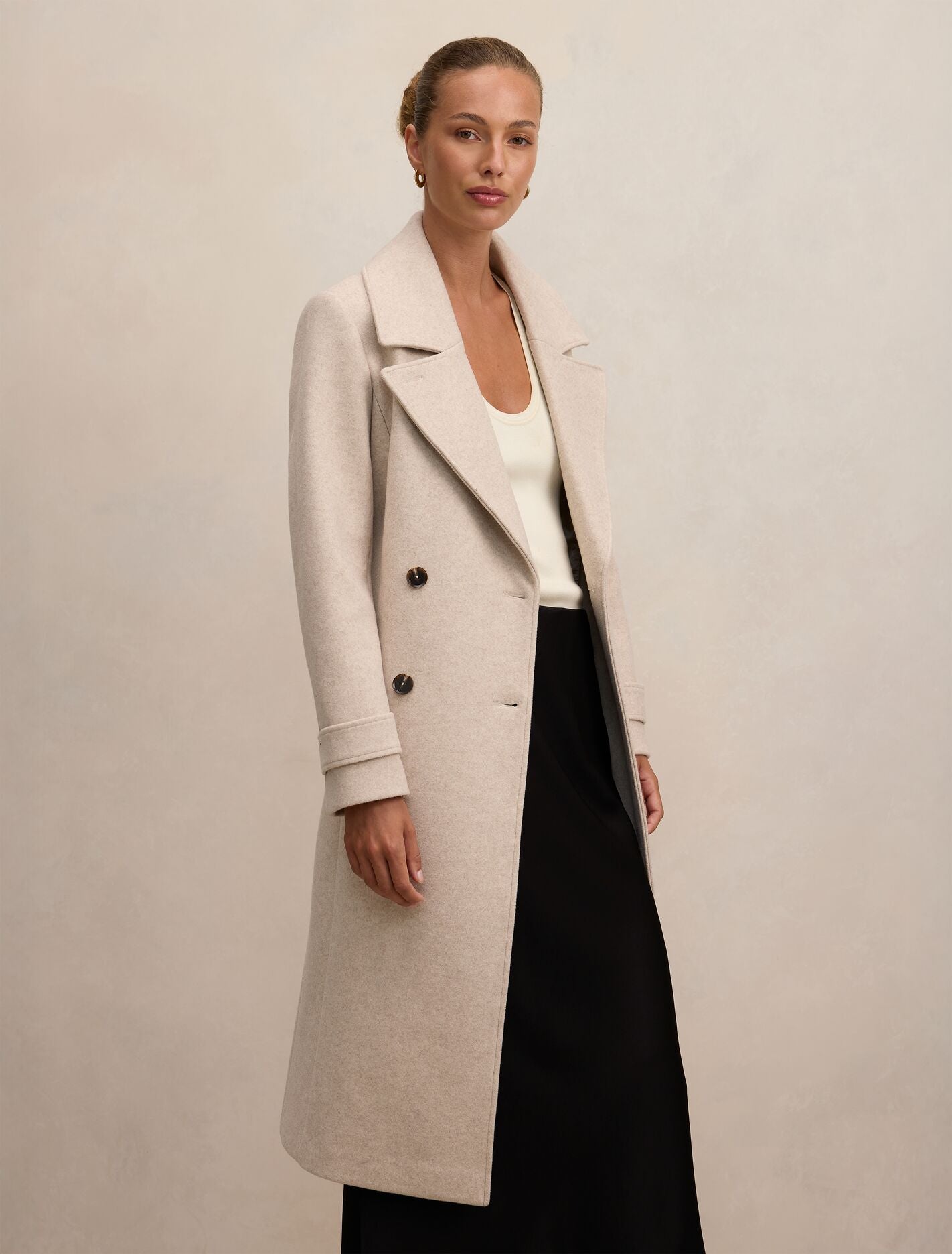 Sandy Belted Coat Forever New