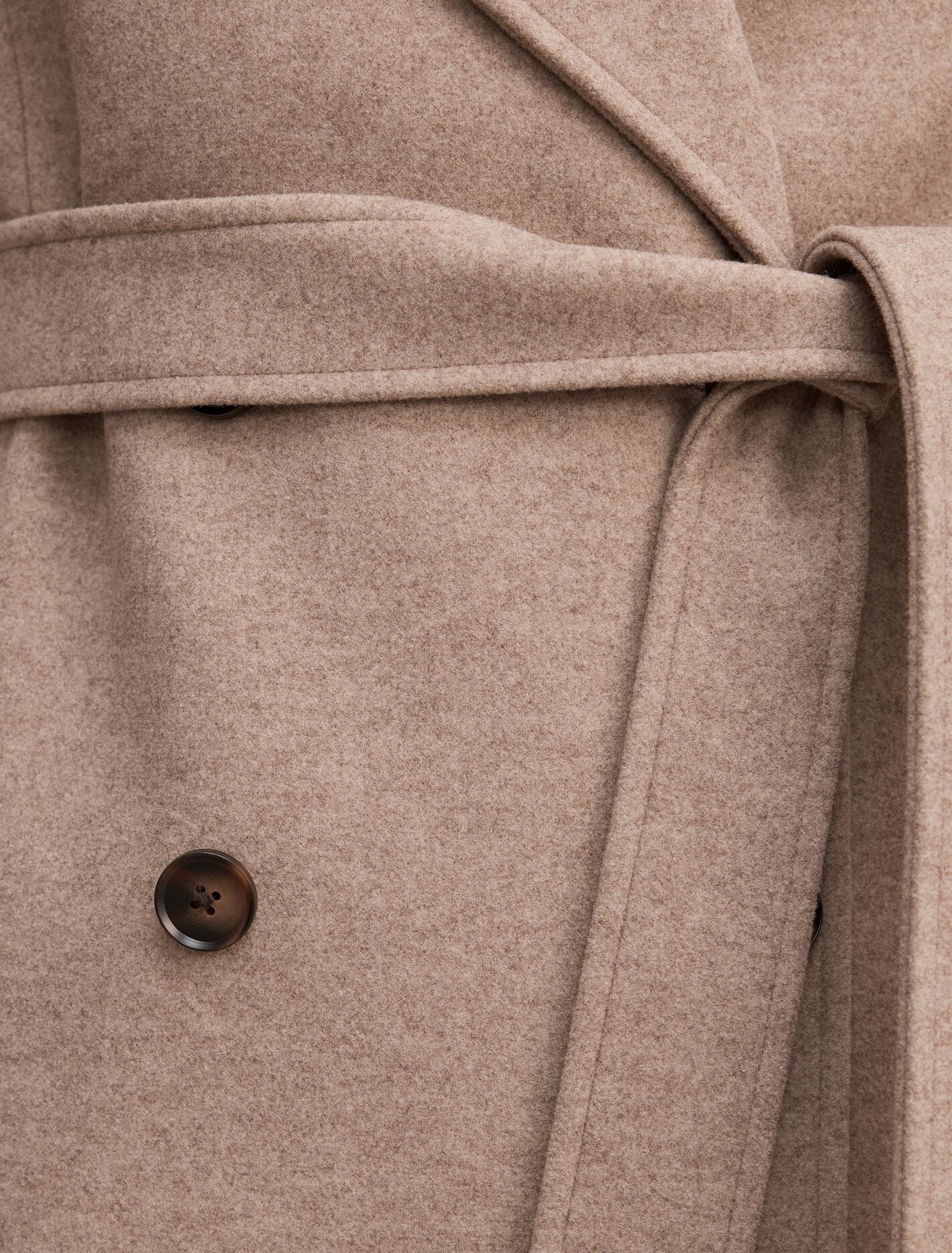 Sandy Belted Coat Forever New