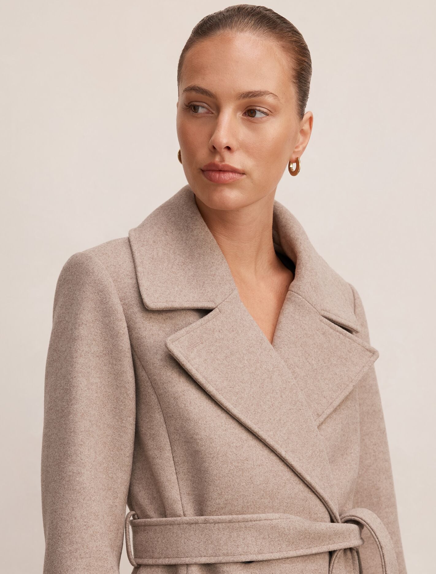 Sandy Belted Coat Forever New