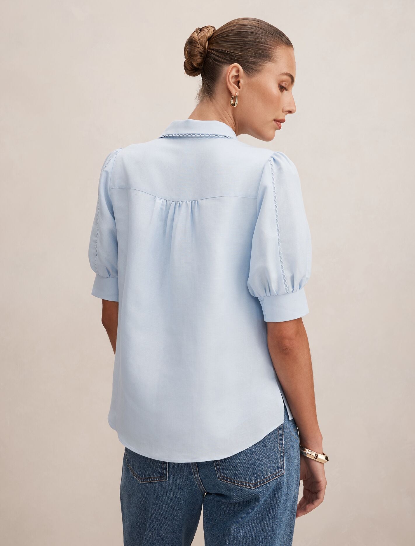 Finley Trim Detail Blouse Forever New