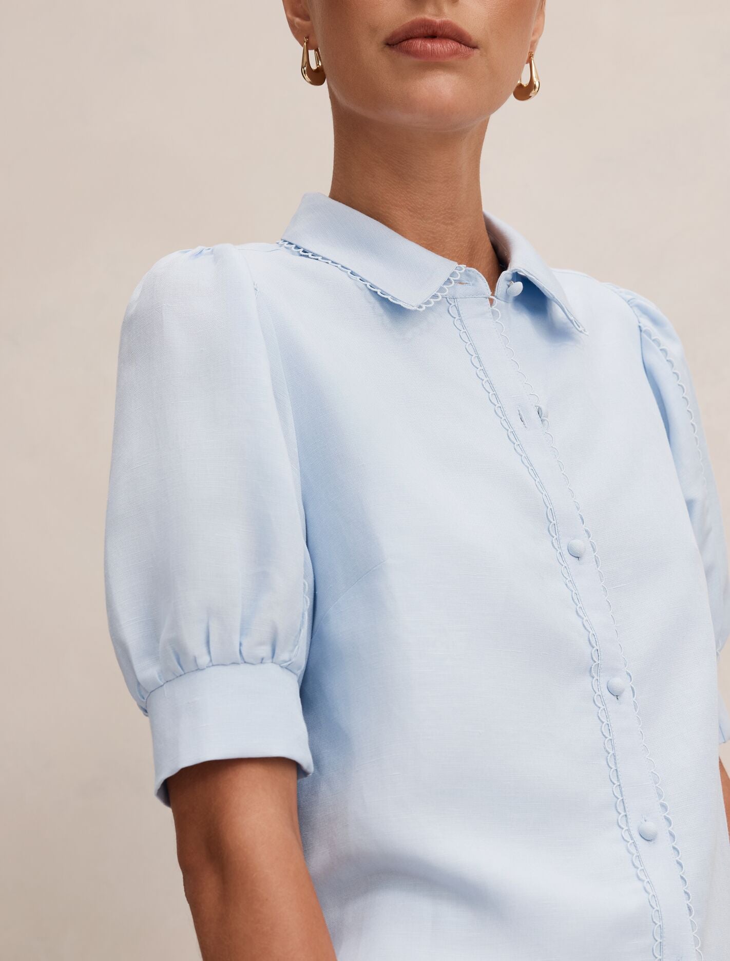 Finley Trim Detail Blouse Forever New