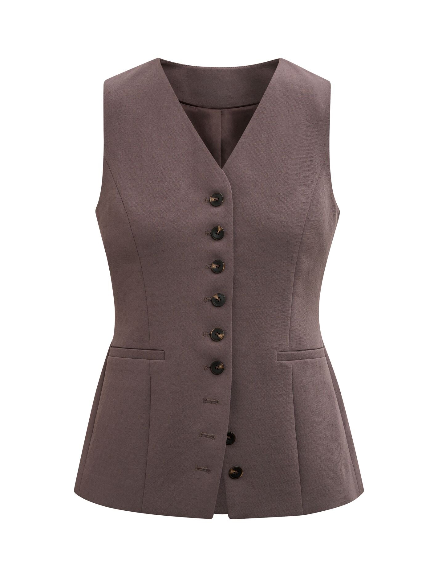 Ayla Petite Contrast Waistcoat Forever New