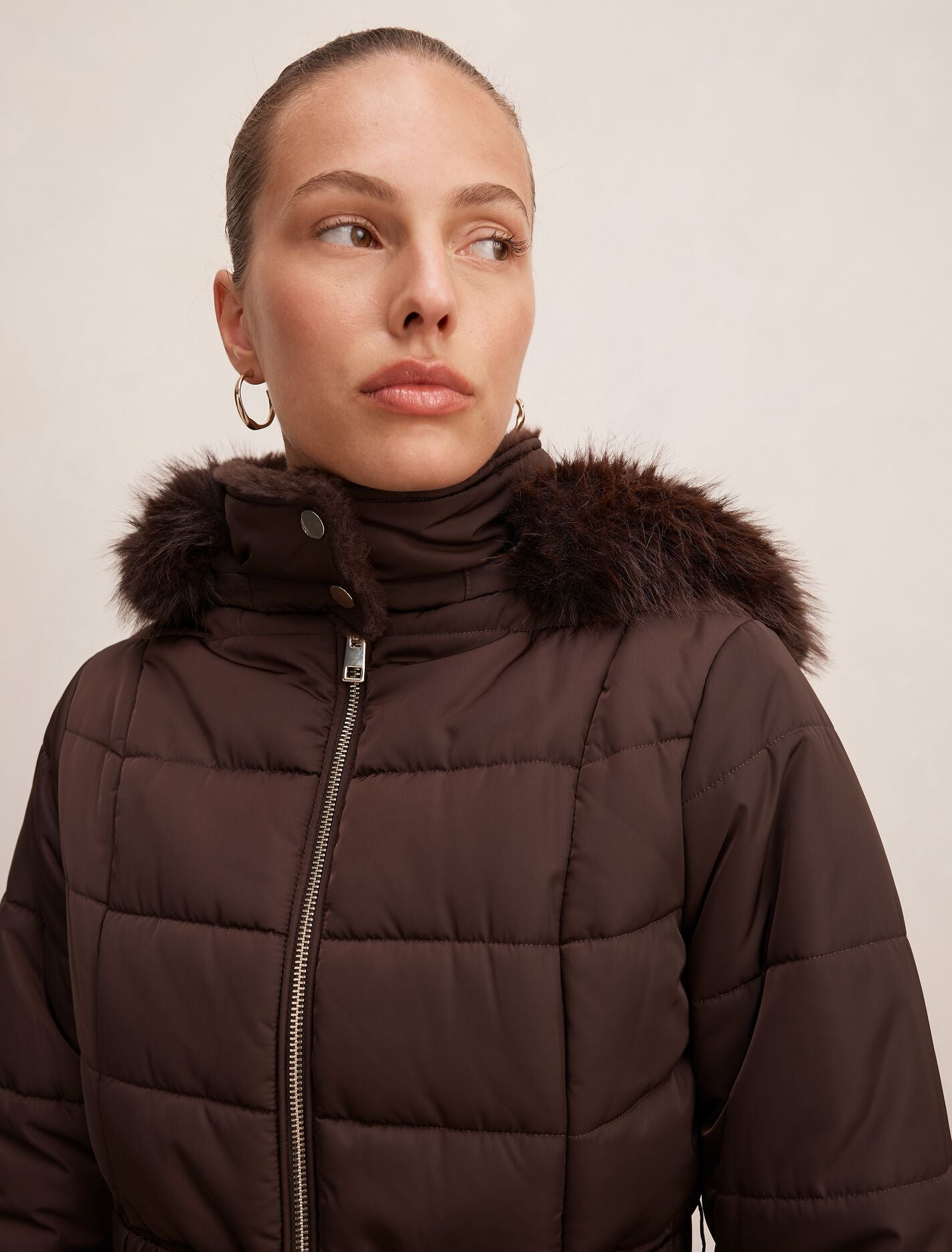 Macey Short Puffer Jacket Forever New
