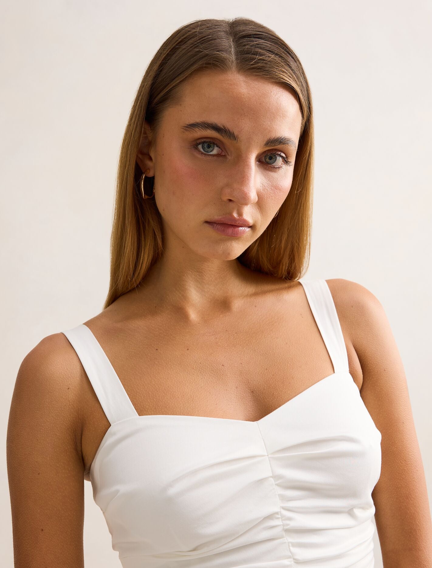 Tess Ruched Front Top Forever New