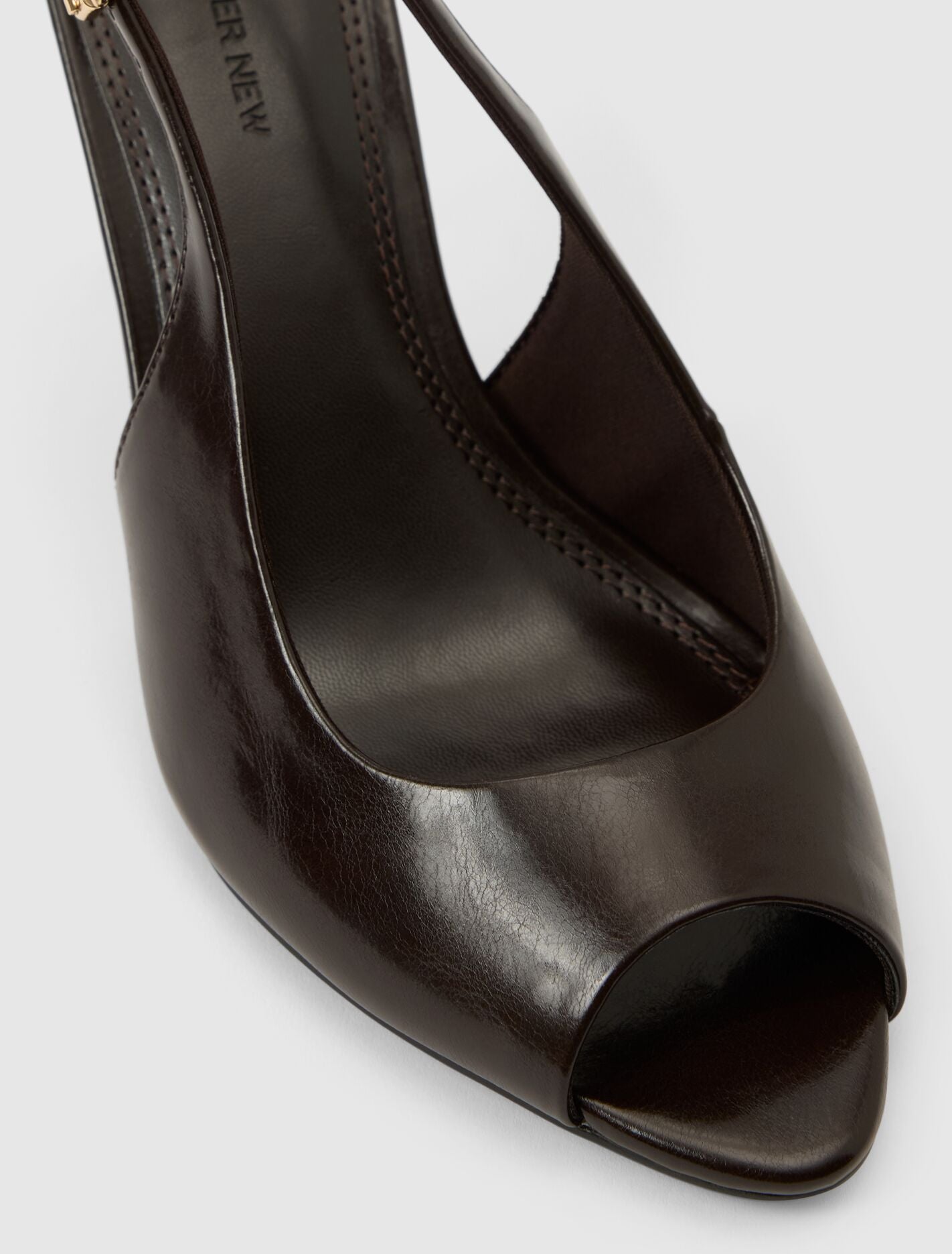 Lana Peep Toe Heeled Slingback Forever New