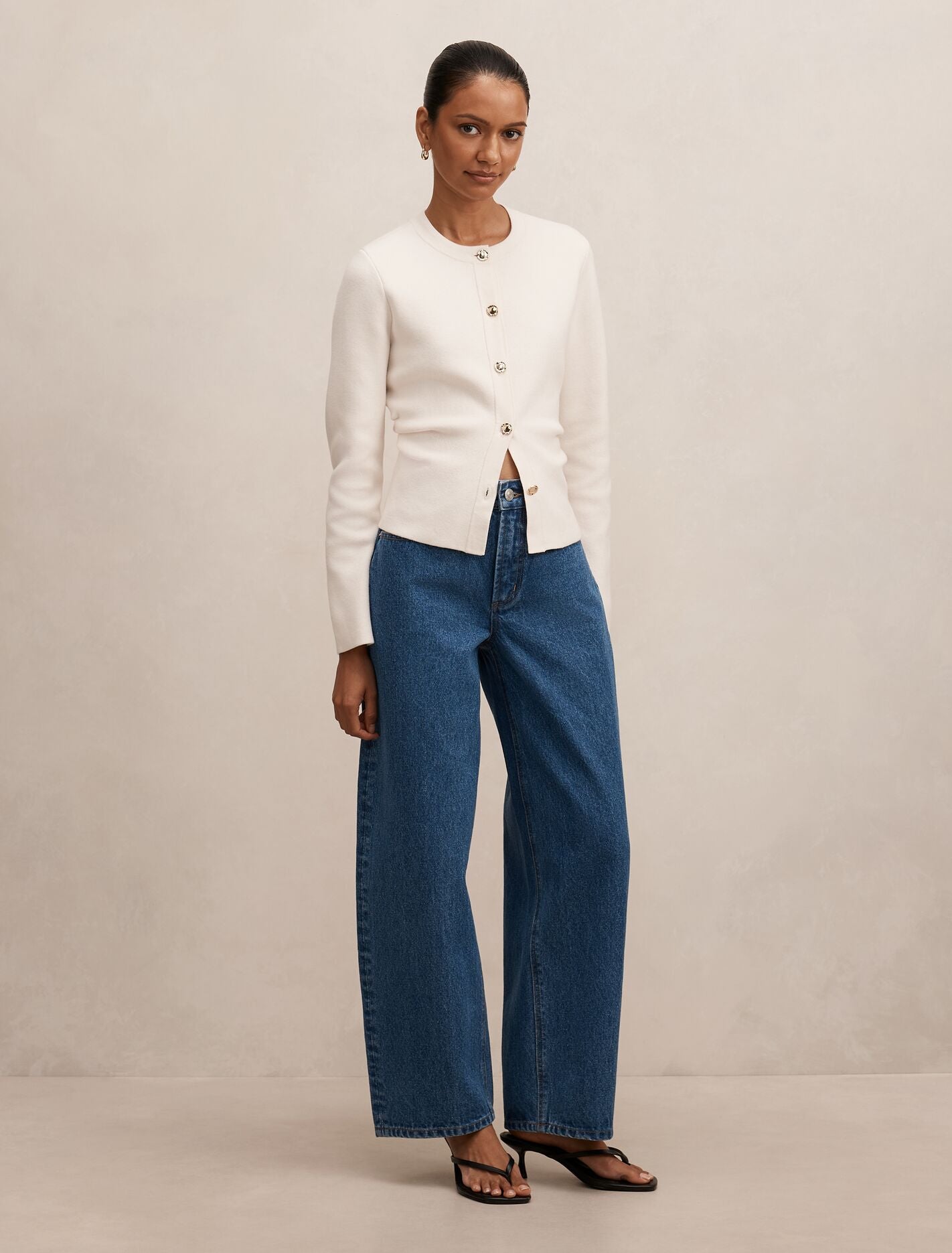 Valencia Petite Structured Cardigan Forever New