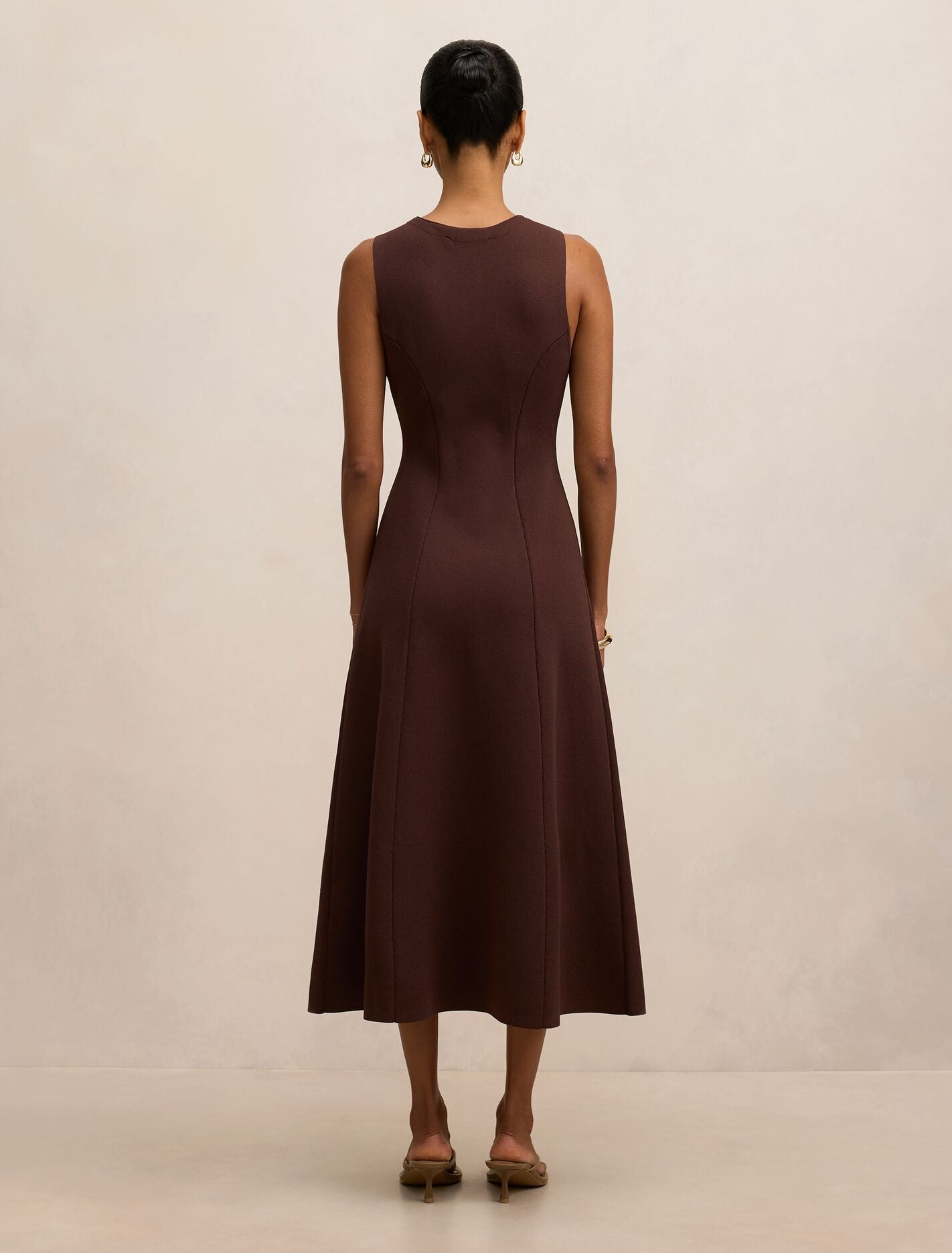 Lucienne Petite Fit And Flare Midi Dress Forever New