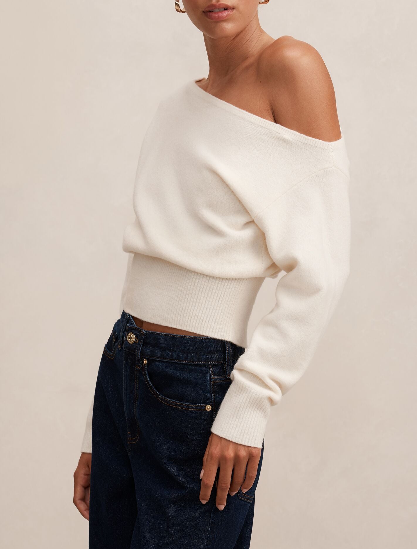 Emerson Asymmetric Sweater Forever New