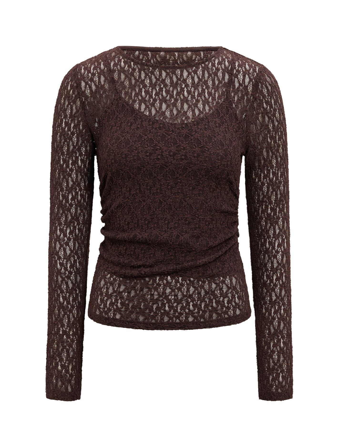 Alex Lace Long Sleeve Top Forever New